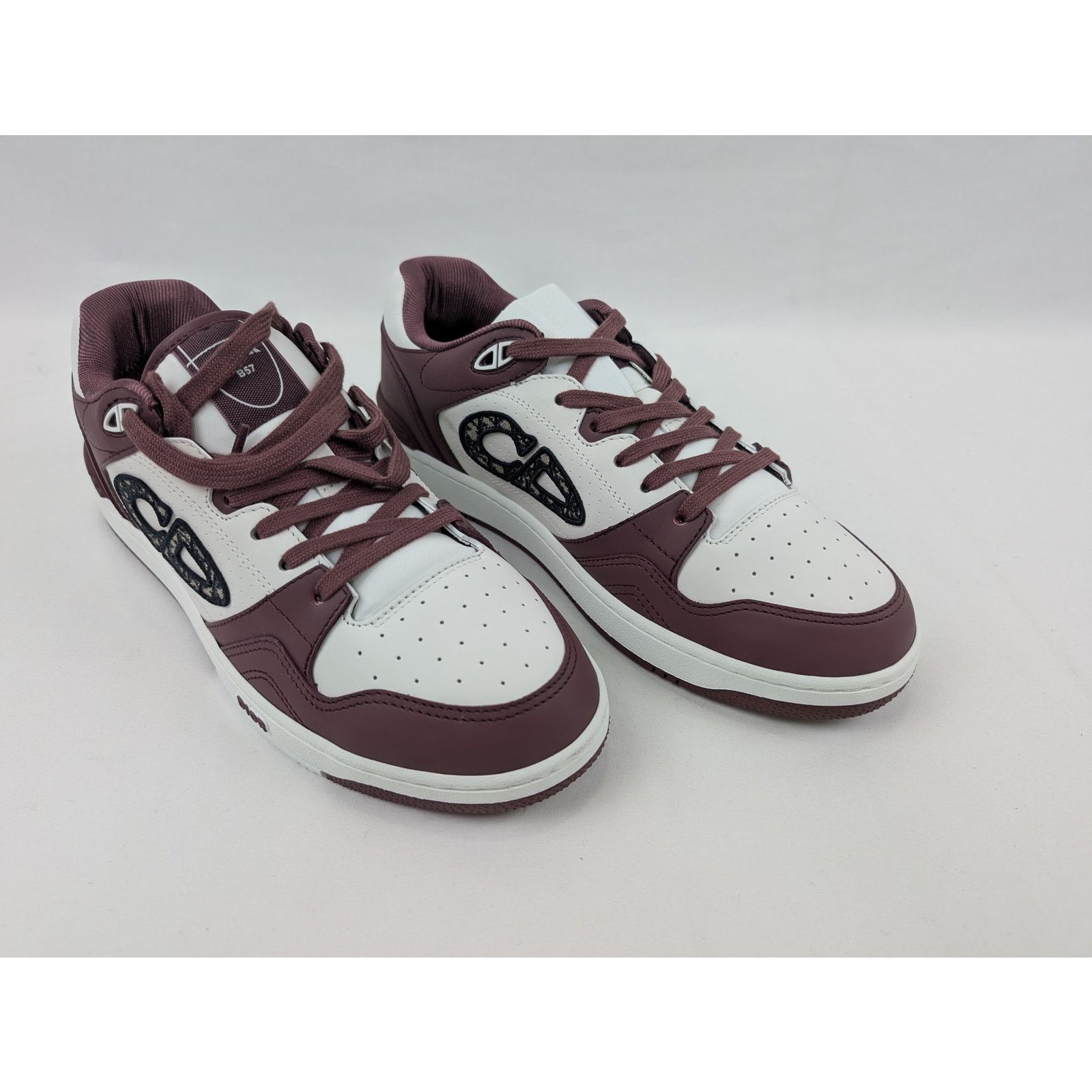 Dior o1rshd1 Q:2 / M-B57 LT Calf Sneakers in Bordeaux Size US 11 / EU 44 - 5 Thumbnail