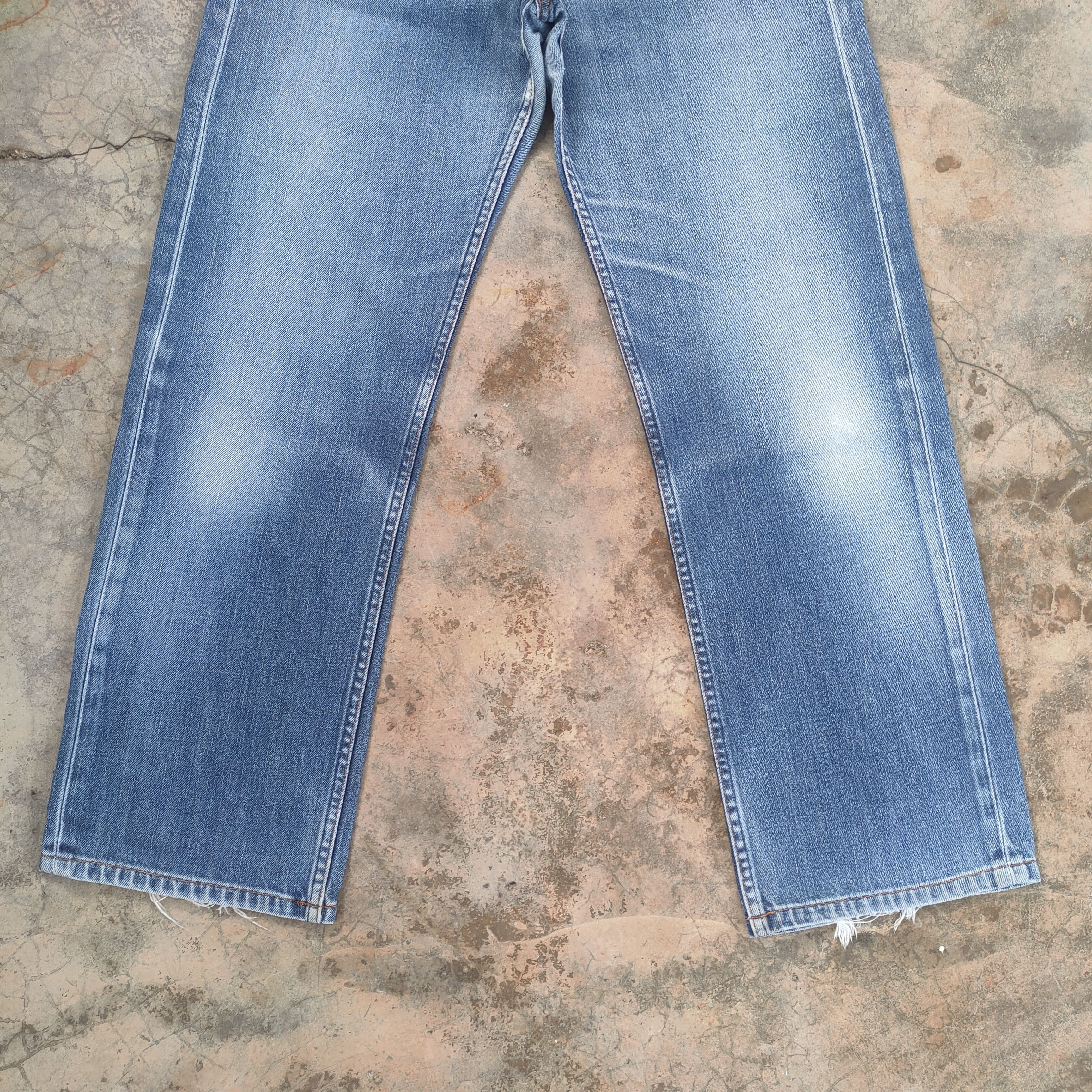 Levi's Vintage Clothing W32 VINTAGE 2001 LEVI'S 512 FADED JEANS DENIM PANTS Size US 32 / EU 48 - 4 Thumbnail