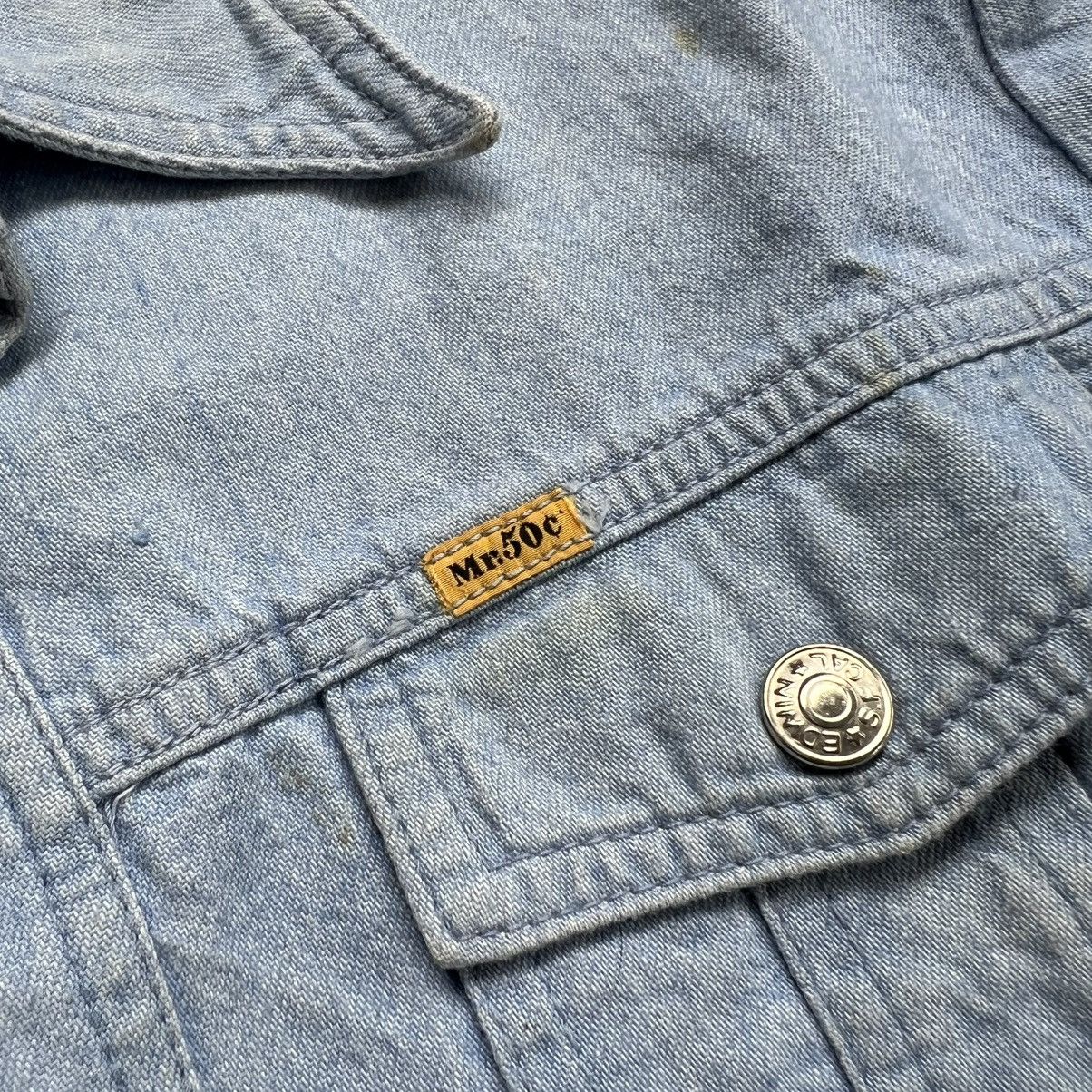 Edwin 1990’s Edwin Mr.50c 4 Pocket Trucker Denim Jacket Size US M / EU 48-50 / 2 - 4 Thumbnail