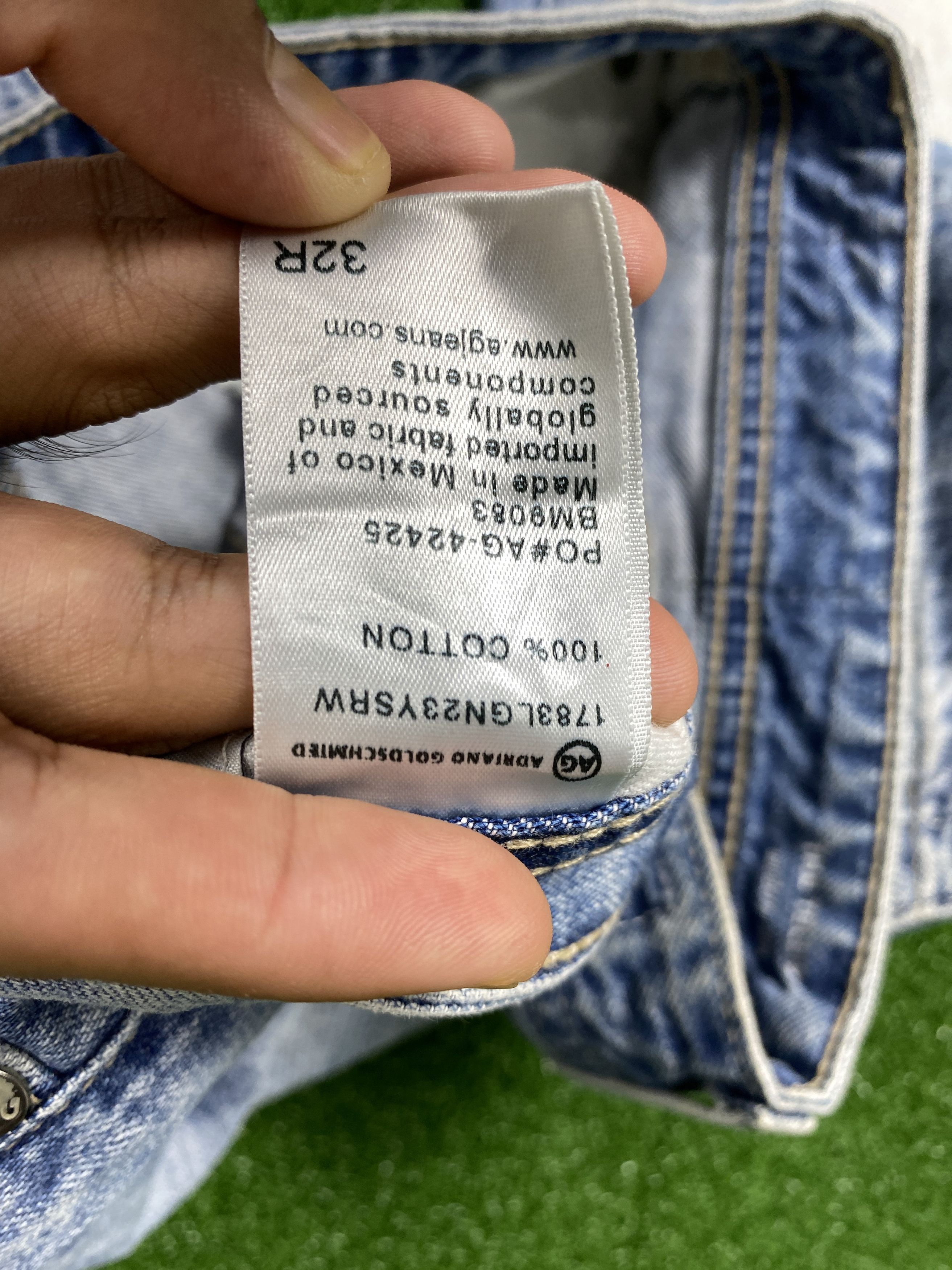 AG Adriano Goldschmied AG Adriano Goldschmied Distressed Jeans CP0029 Size US 34 / EU 50 - 12 Thumbnail