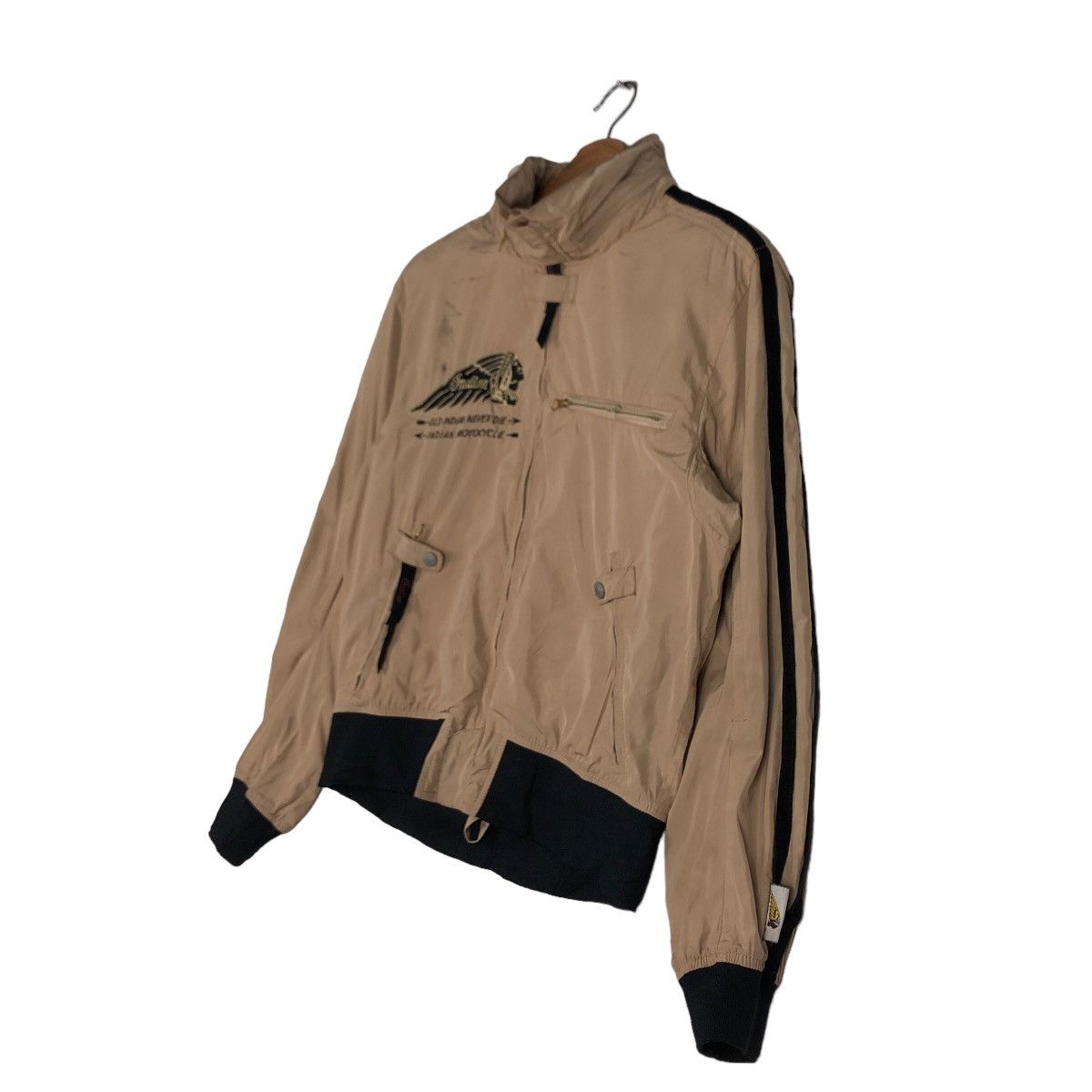 Indian Motorcycle 🔥Vintage Indian Motorcycle Bomber Jacket Big Logo Size US L / EU 52-54 / 3 - 2 Thumbnail
