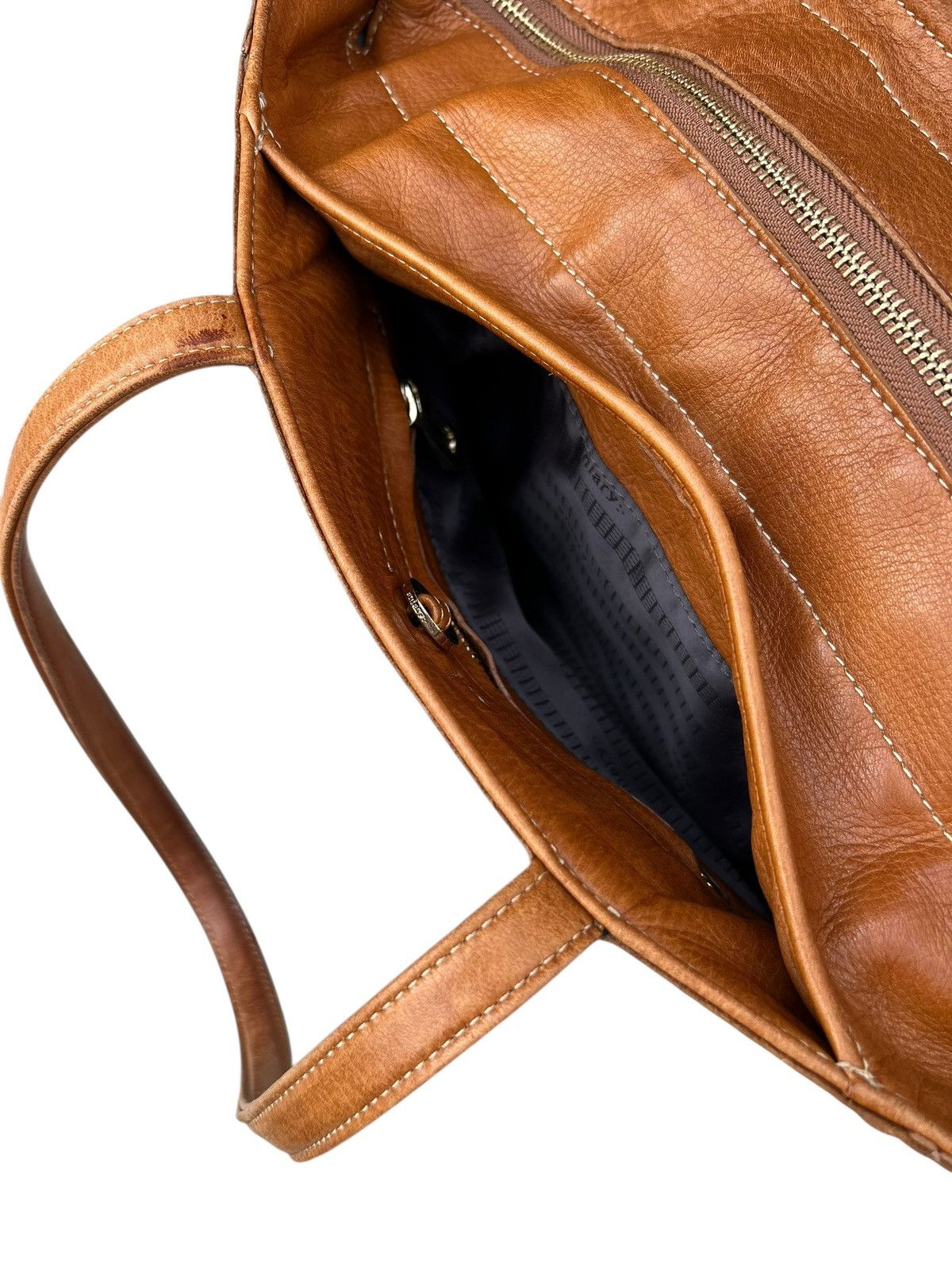 Leather Aniary Japan Patina Leather Tote Bag Cargo Size ONE SIZE - 20 Thumbnail