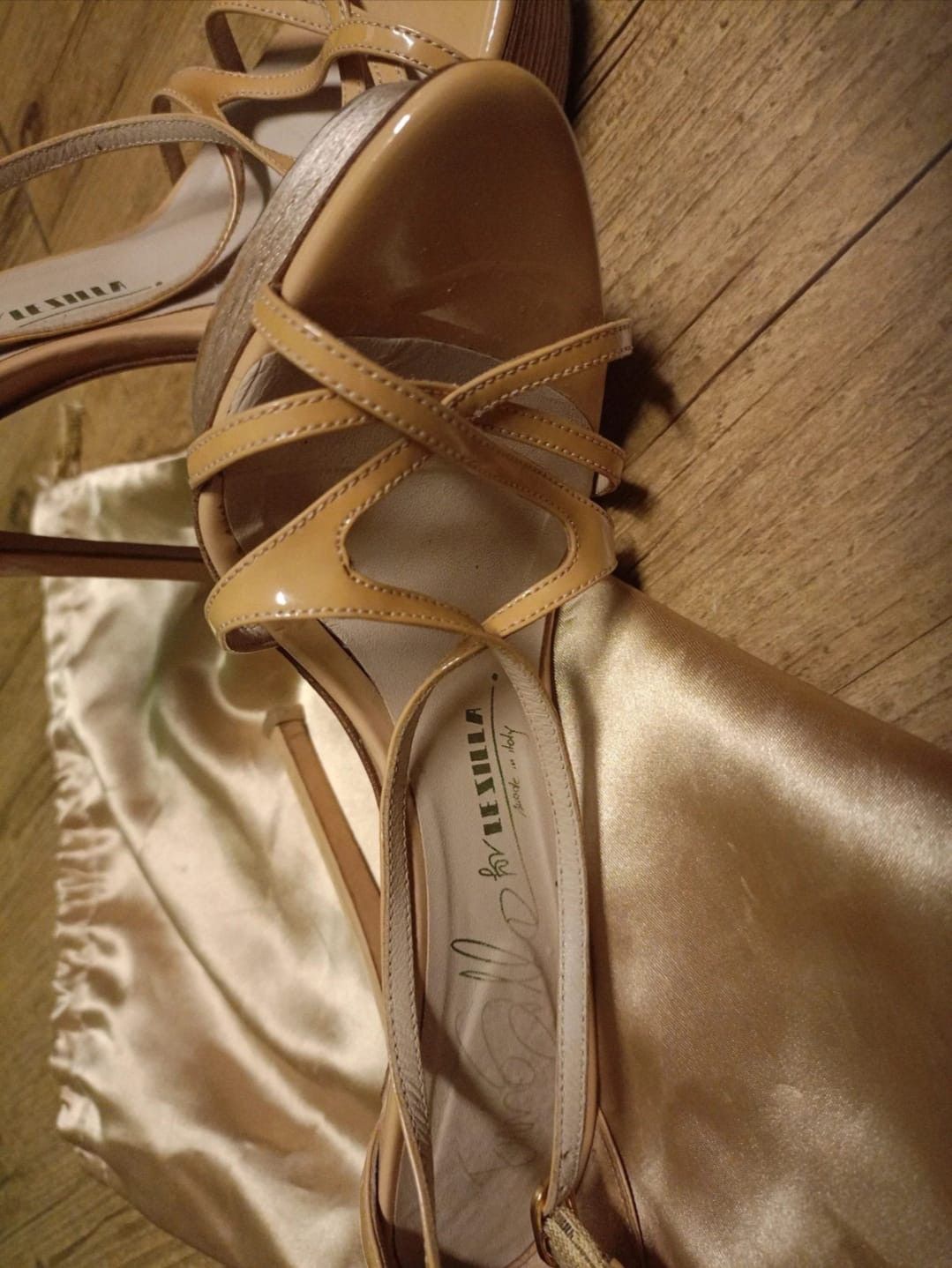 Le Silla High Heels Le Silla beige-cream size 37 (12cm) Size US 7 / IT 37 - 3 Thumbnail