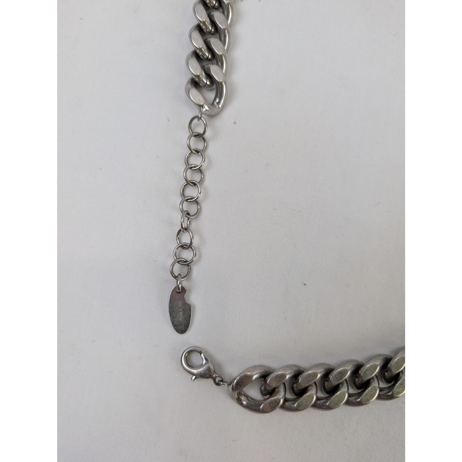 Off-White o1rshd1 Size: OS / Arrow Chain Necklace in Silver Size ONE SIZE - 3 Thumbnail