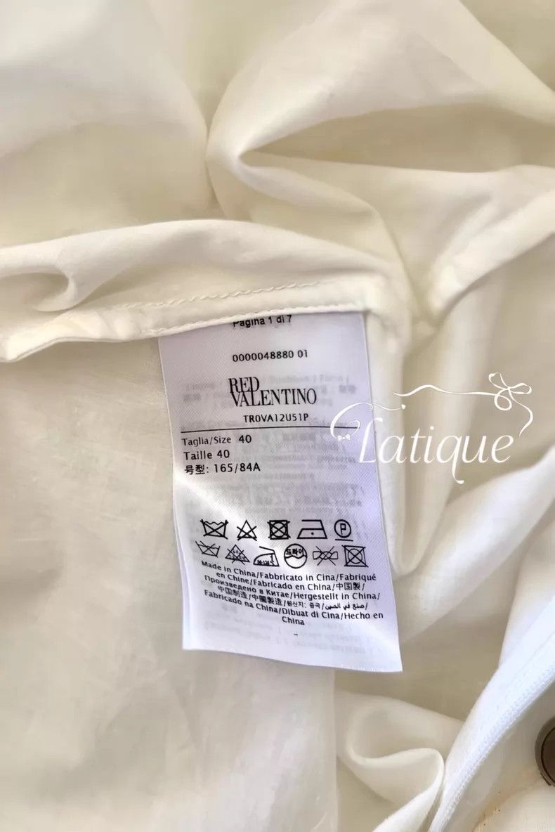 Valentino Valentino White fairy lace doll skirt bubble dress Size M / US 6-8 / IT 42-44 - 9 Thumbnail