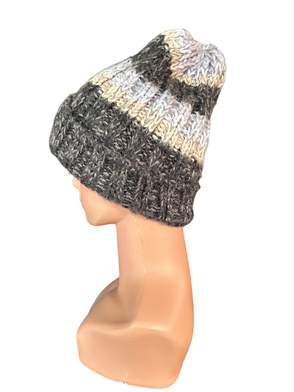 Japanese Brand × Kapital × Vintage Amina Crochet Knitted Beanie Hats Size ONE SIZE - 2 Thumbnail