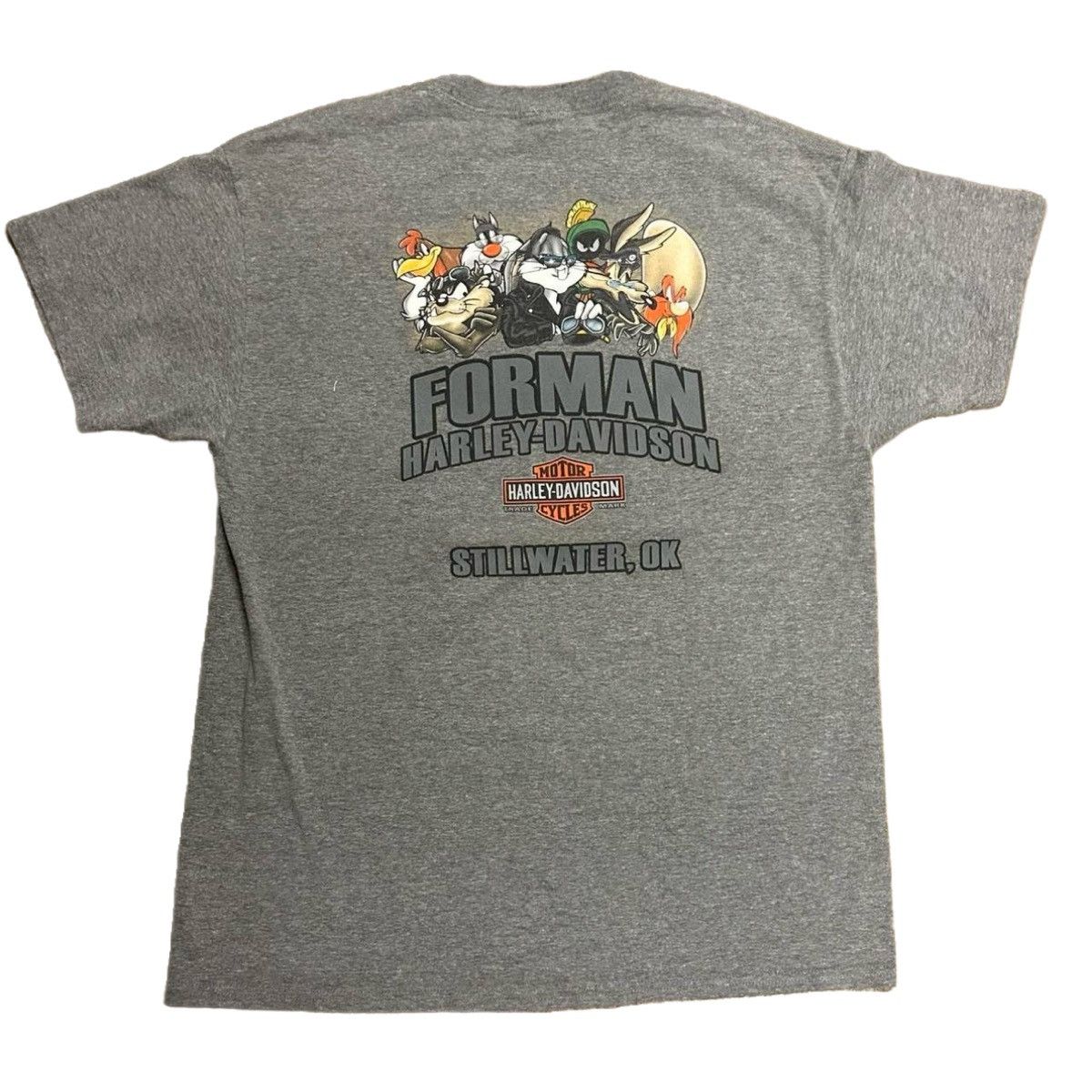 Other Harley-Davidson Looney Tunes Gray T-Shirt Taz Size US L / EU 52-54 / 3 - 4 Thumbnail