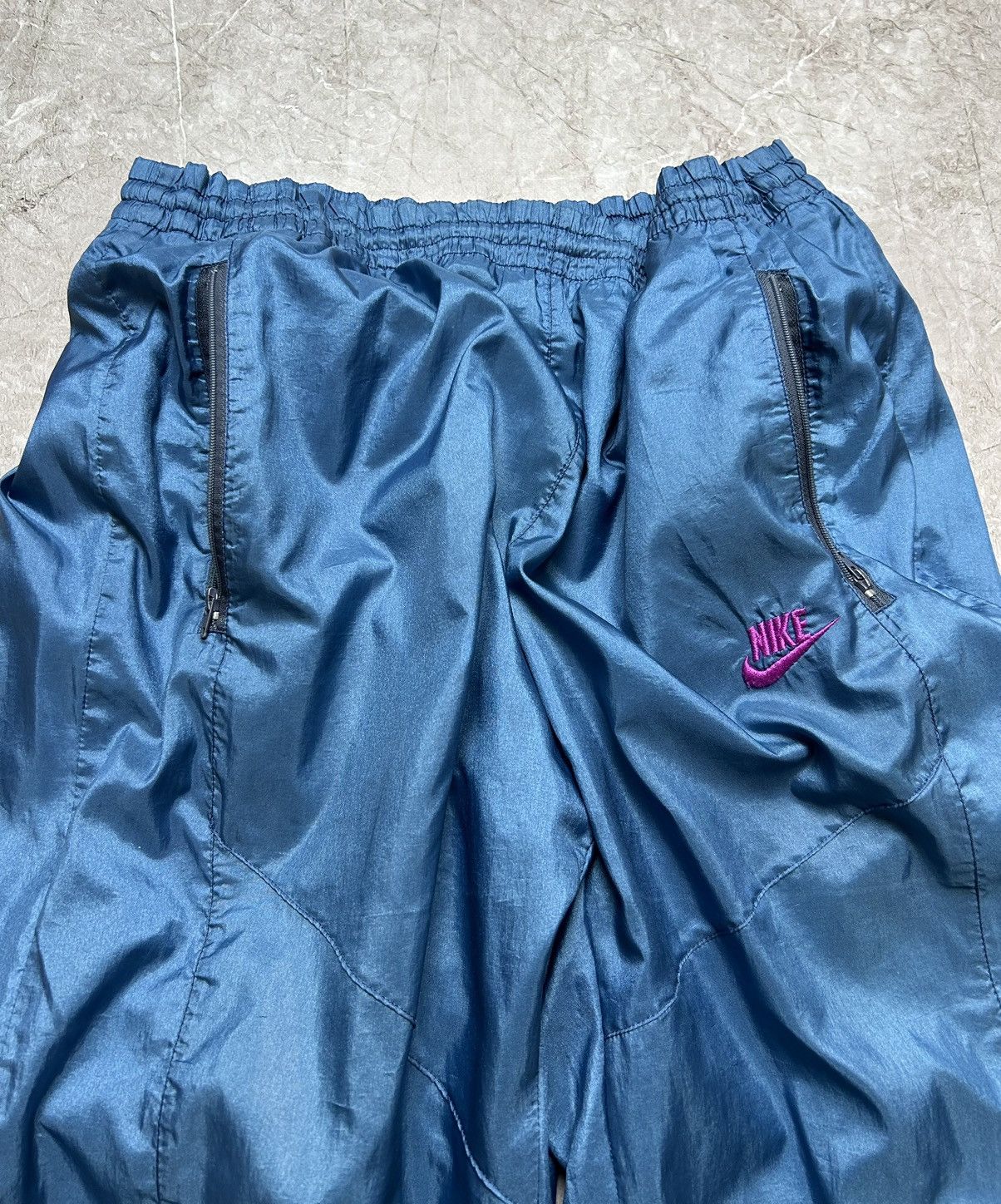 Vintage Nike Vintage Track Pants Parachute Baggy Nylon Drill Y2K 90s Size US 32 / EU 48 - 10 Thumbnail