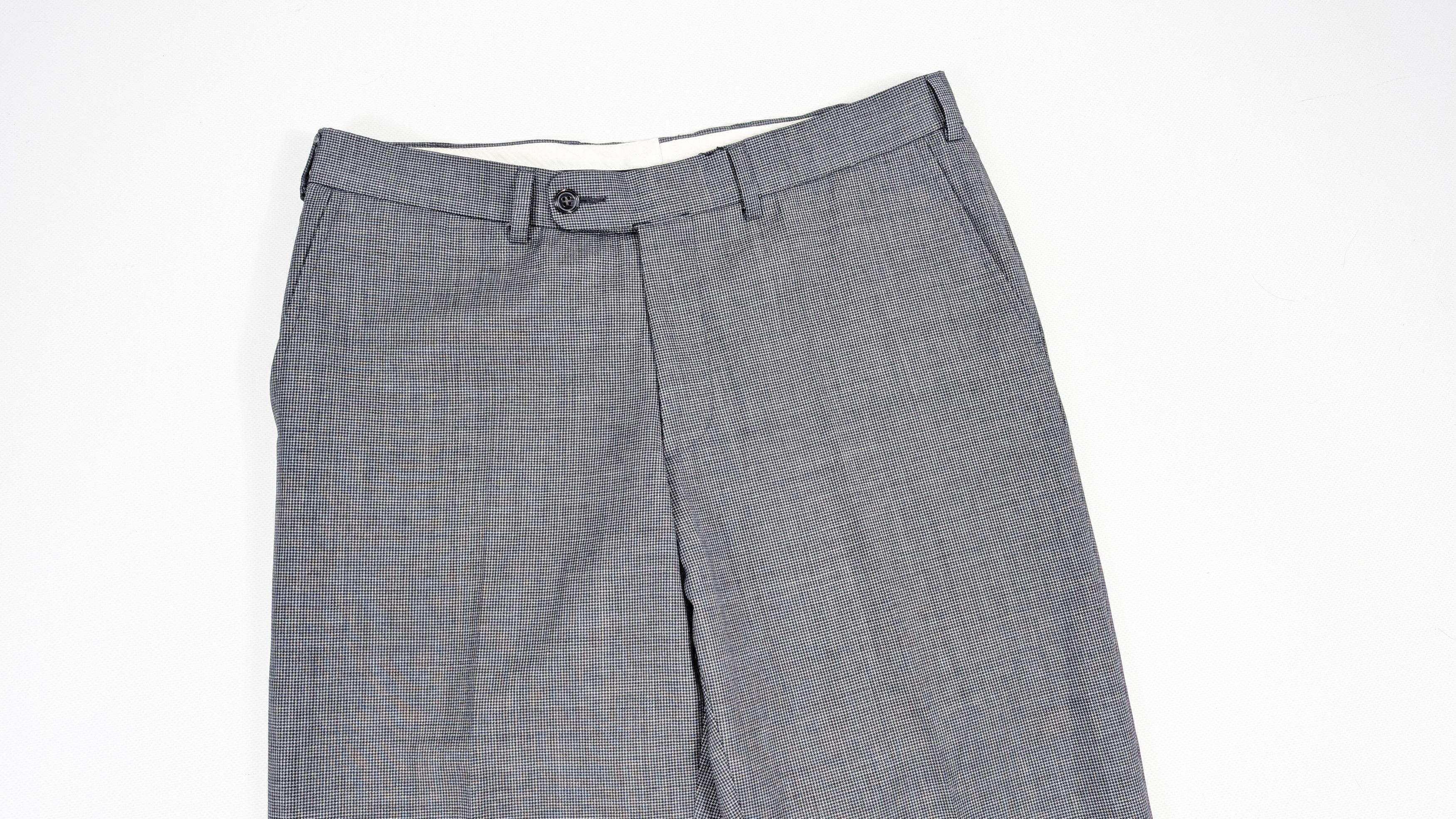 Suitsupply Suitsupply Gray Houndstooth 110's Wool Suit Size 36R Size 36R - 10 Thumbnail