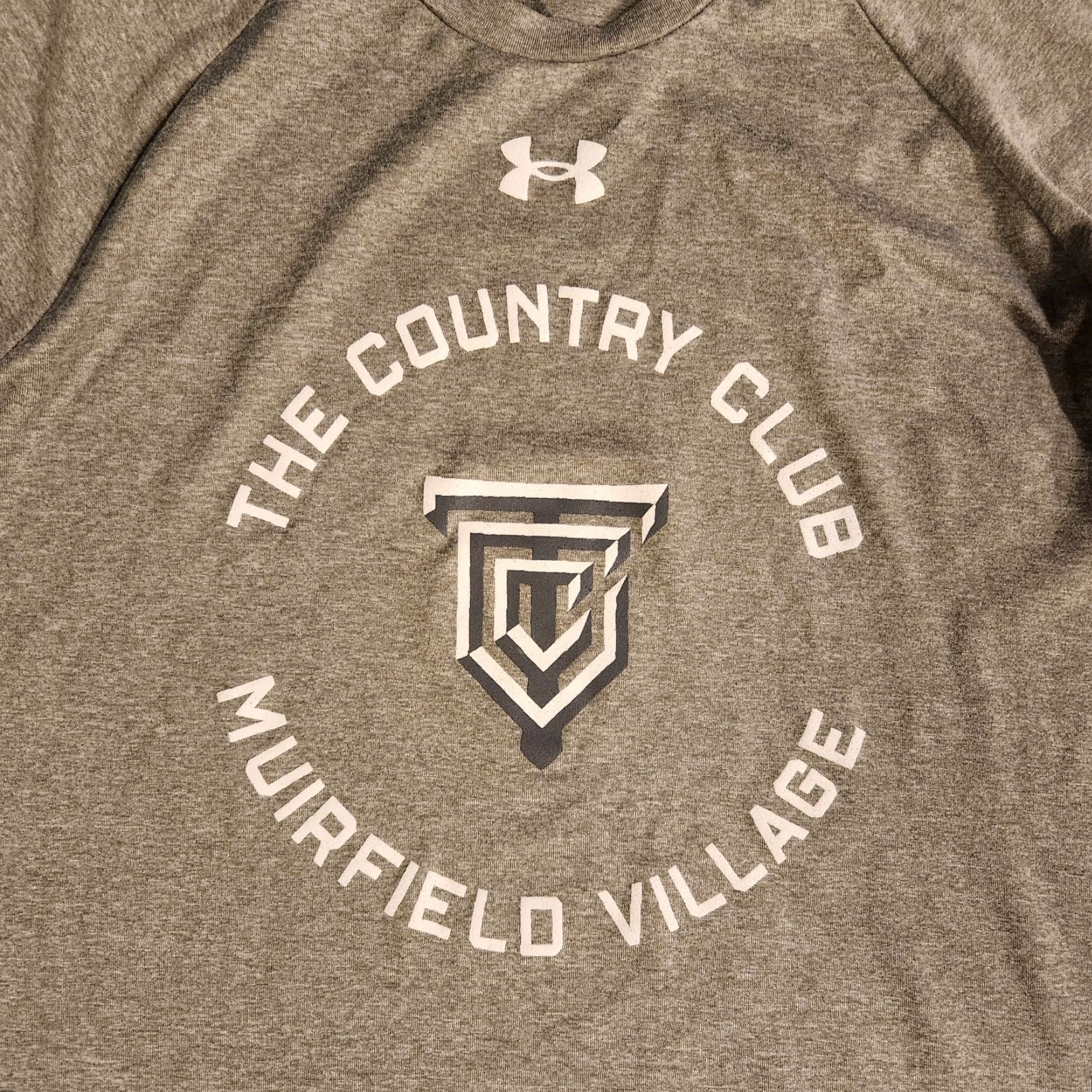 Under Armour Under Armour Memorial Tournament Muirfield Village CC Long Sleeve T Shirt, Small, Gray, Men, Regular Fit Size US S / EU 44-46 / 1 - 2 Thumbnail
