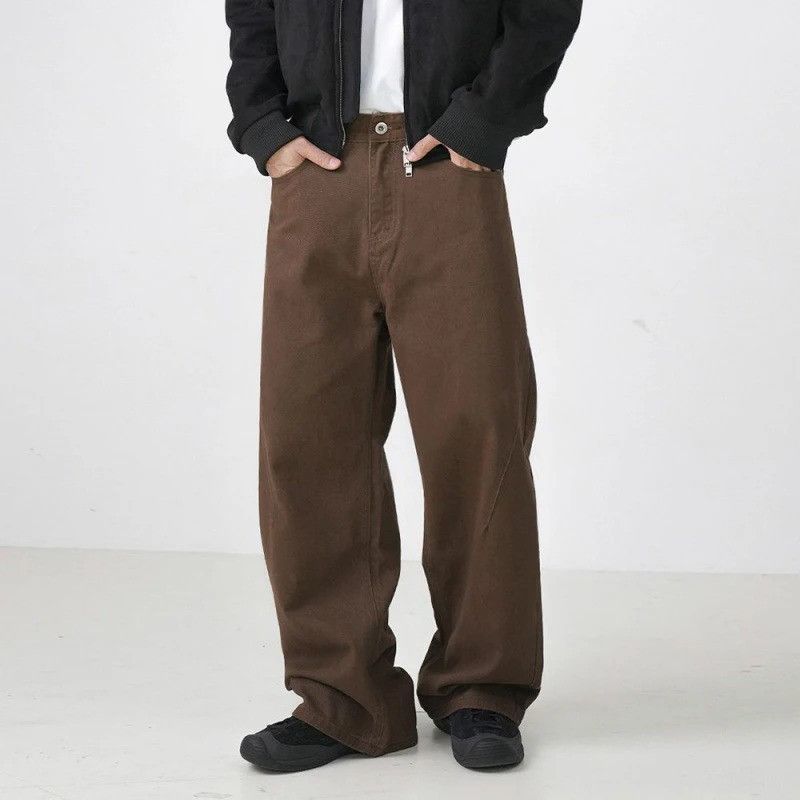 Jean × Vintage Streetwear Casual Straight Trousers Wide Leg Jeans Size US 32 / EU 48 - 2 Thumbnail