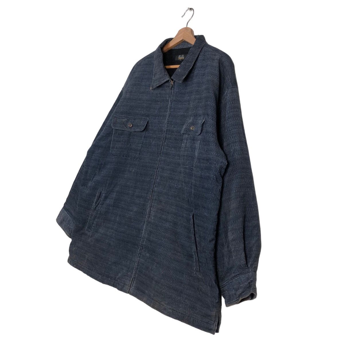 Flannel 🔥Vintage Zipper Flannel Jacket Tartan ELEL Issey Miyake Size US L / EU 52-54 / 3 - 2 Thumbnail