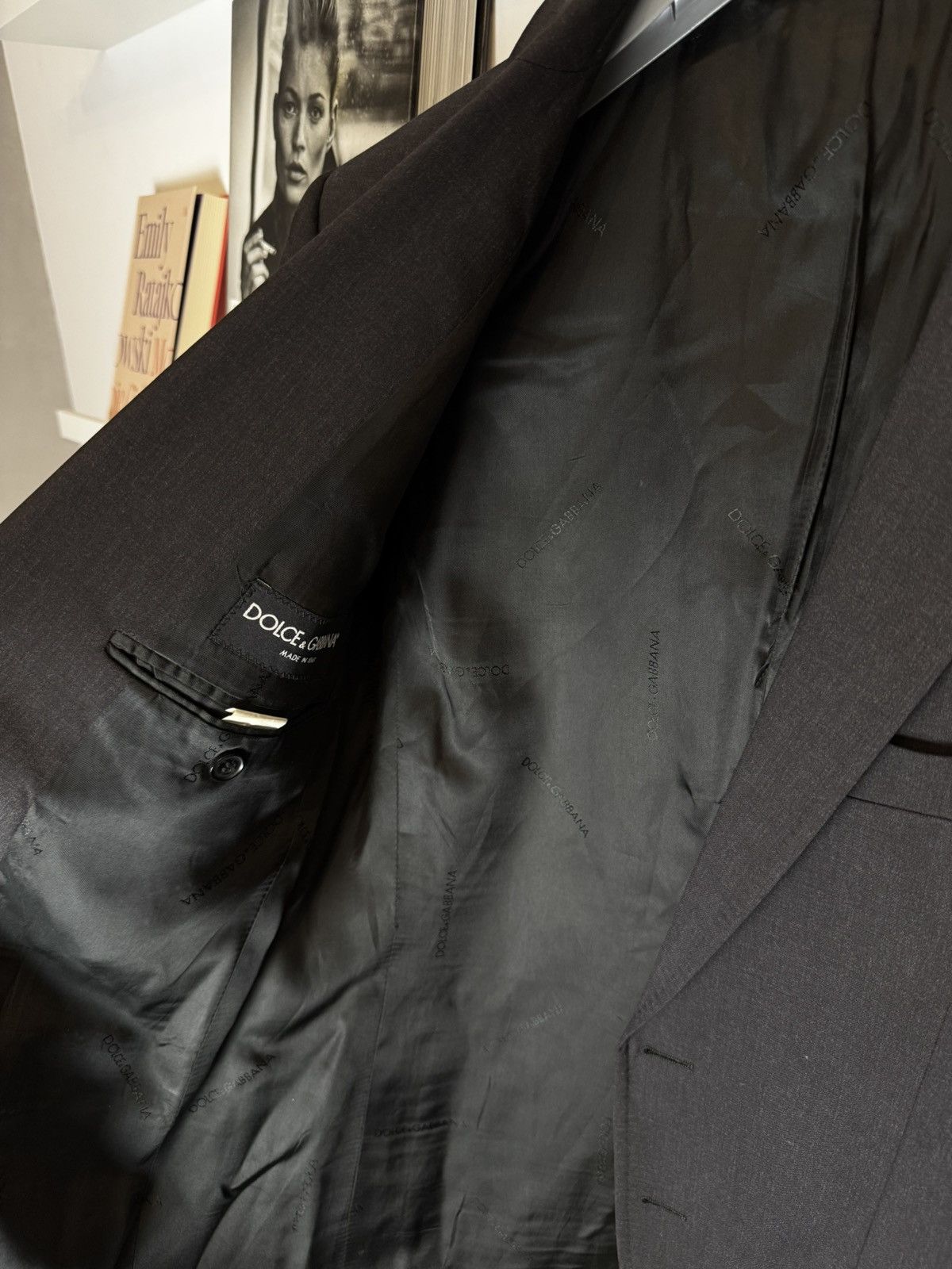 Dolce & Gabbana Dolce & Gabbana Designer Wool Blazer Avant Garde Luxury Size 50R - 3 Thumbnail