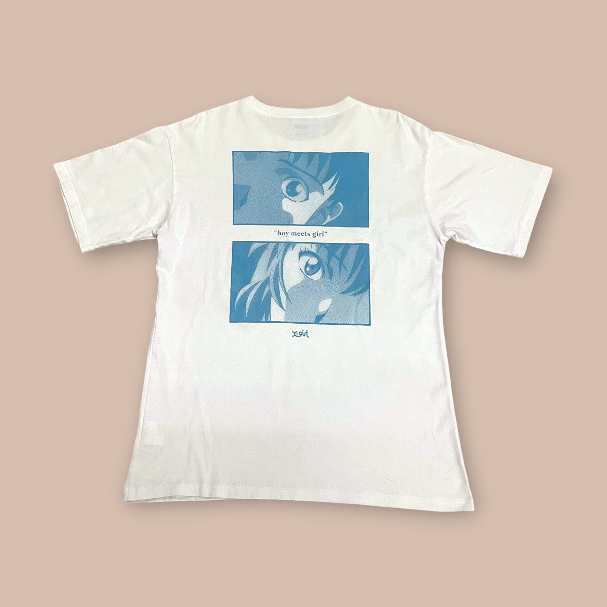 Xlarge X-Girl by XLarge X Evangelion "Boy Meets Girl" Tee Size US L / EU 52-54 / 3 - 3 Thumbnail
