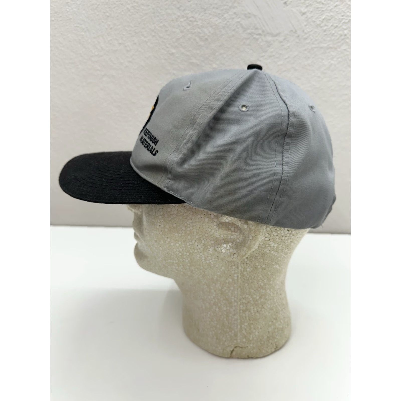 Vintage Otto Cap Snapback Baseball Hat Keystone Collision Parts Grey Logo Adjustable Hat Mens Casual Outdoor 1 Size Gray Size ONE SIZE - 6 Thumbnail