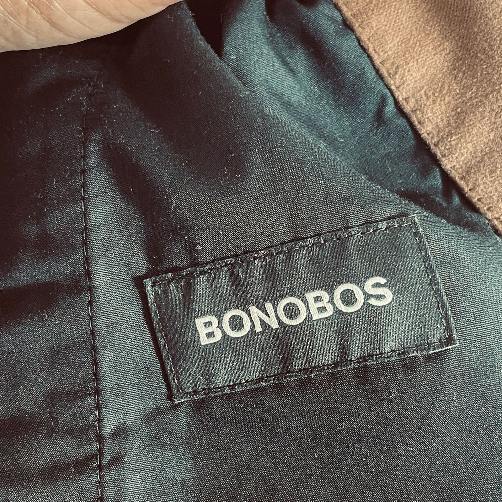 Bonobos Bonobos Moleskin Trucker Jacket - Men Size S - Brown Size US S / EU 44-46 / 1 - 4 Thumbnail