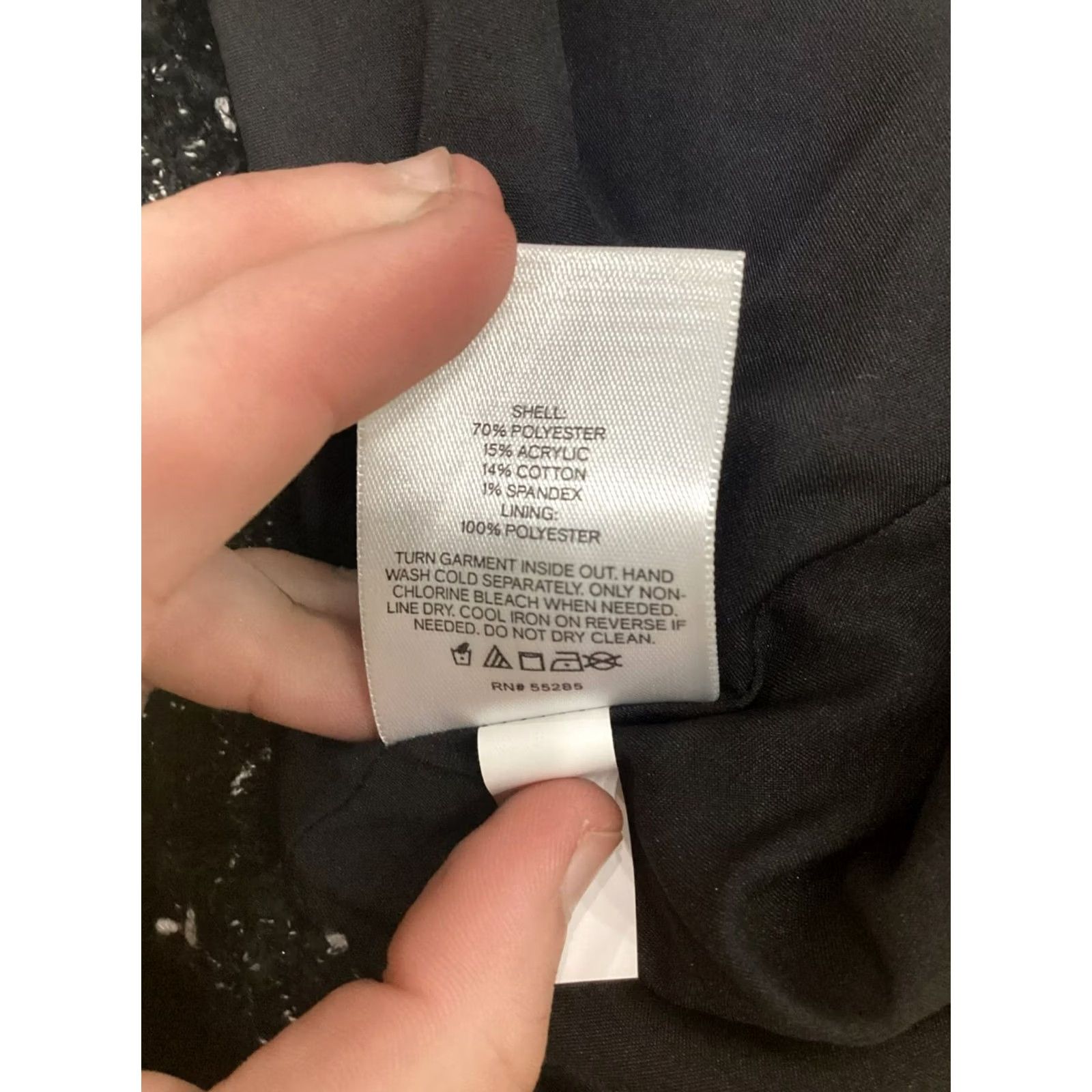 Express Express Skirt Womens 0 Black Button Size 25" / US 0 / IT 36 - 5 Thumbnail