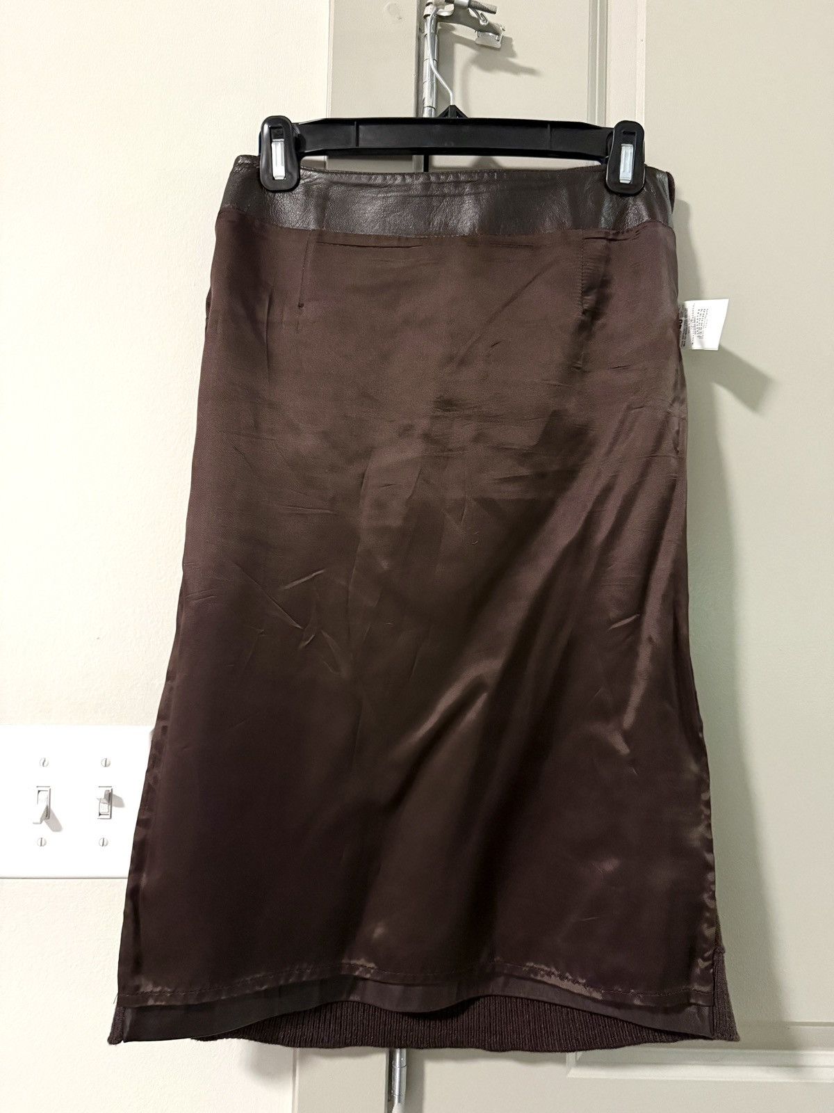 Maison Margiela Maison Martin Margiela Leather Pencil Skirt Size 27" / US 4 / IT 40 - 4 Thumbnail