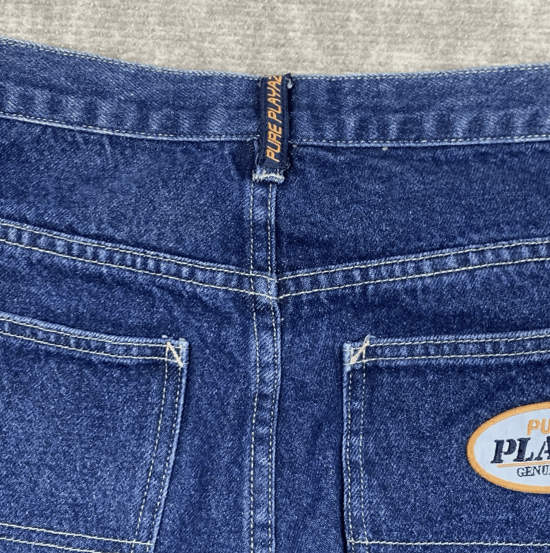 Other Pure Playaz Carpenter Jeans Mens 31X33 Blue Denim Vintage Size US 31 - 10 Thumbnail