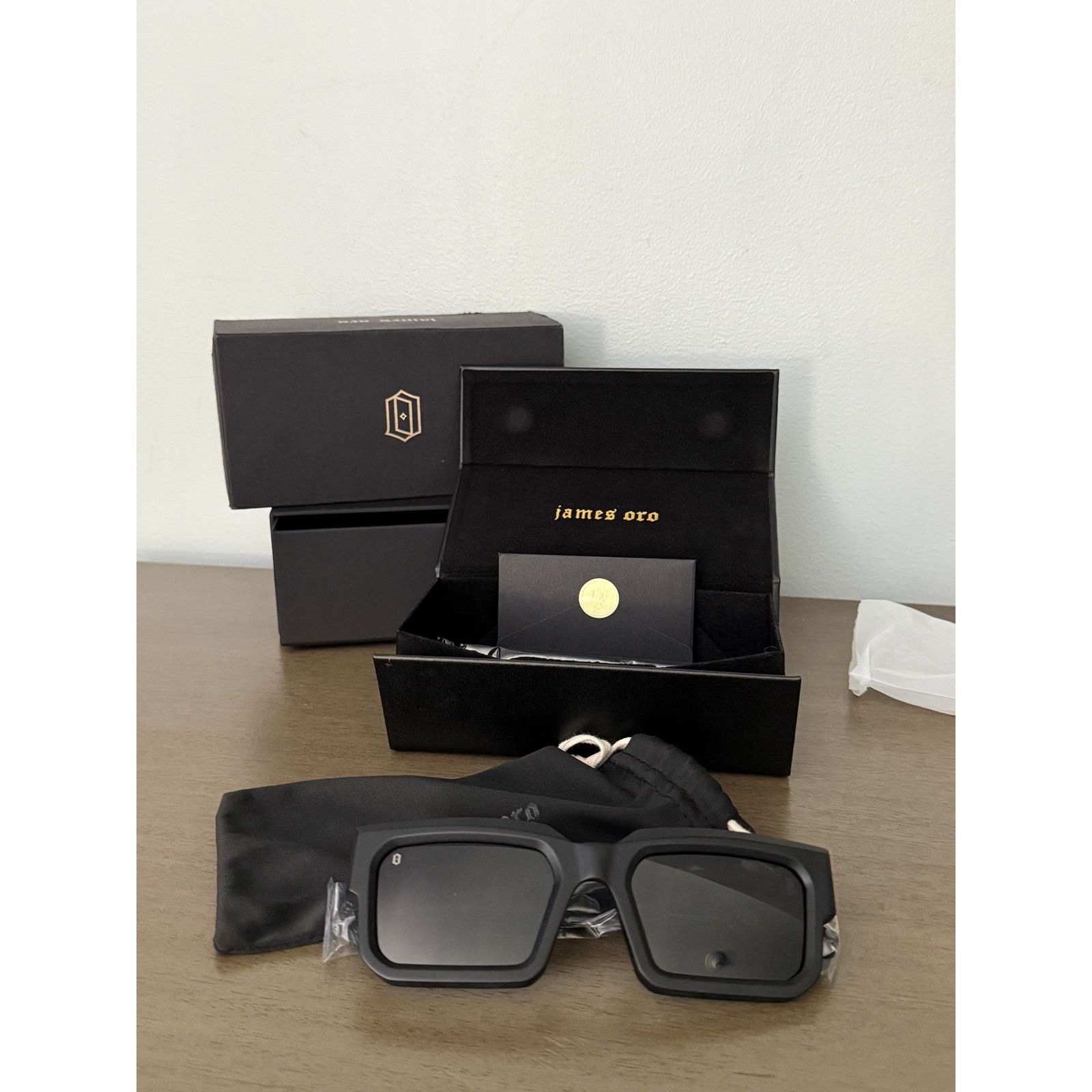 Oro Los Angeles James Oro Icon II Sunglasses Titan Black | Polarized Eyewear Size ONE SIZE - 2 Thumbnail