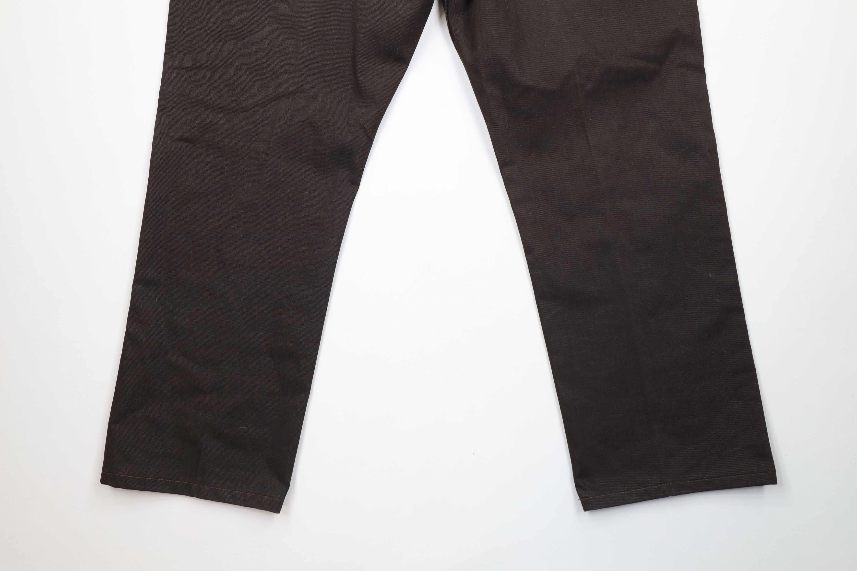 Vintage Vintage 90s Y2K Streetwear Waxed Cotton Baggy Wide Leg Jeans Size US 42 / EU 58 - 13 Thumbnail