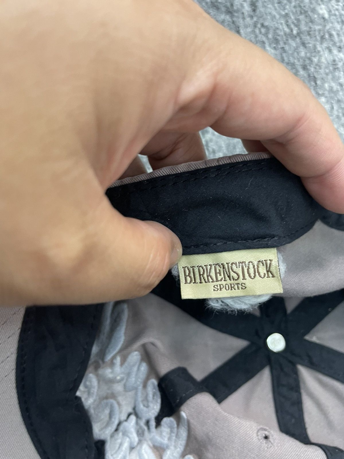 Birkenstock × Vintage Vintage Birkenstock Hat Baseball Cap Faded Washed Brown Size ONE SIZE - 5 Thumbnail