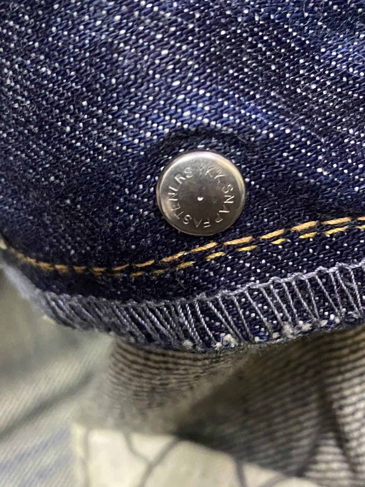 Nitraid Vintage Nitraid Underground Black Denim Selvedge Jeans Size US 37 - 11 Thumbnail