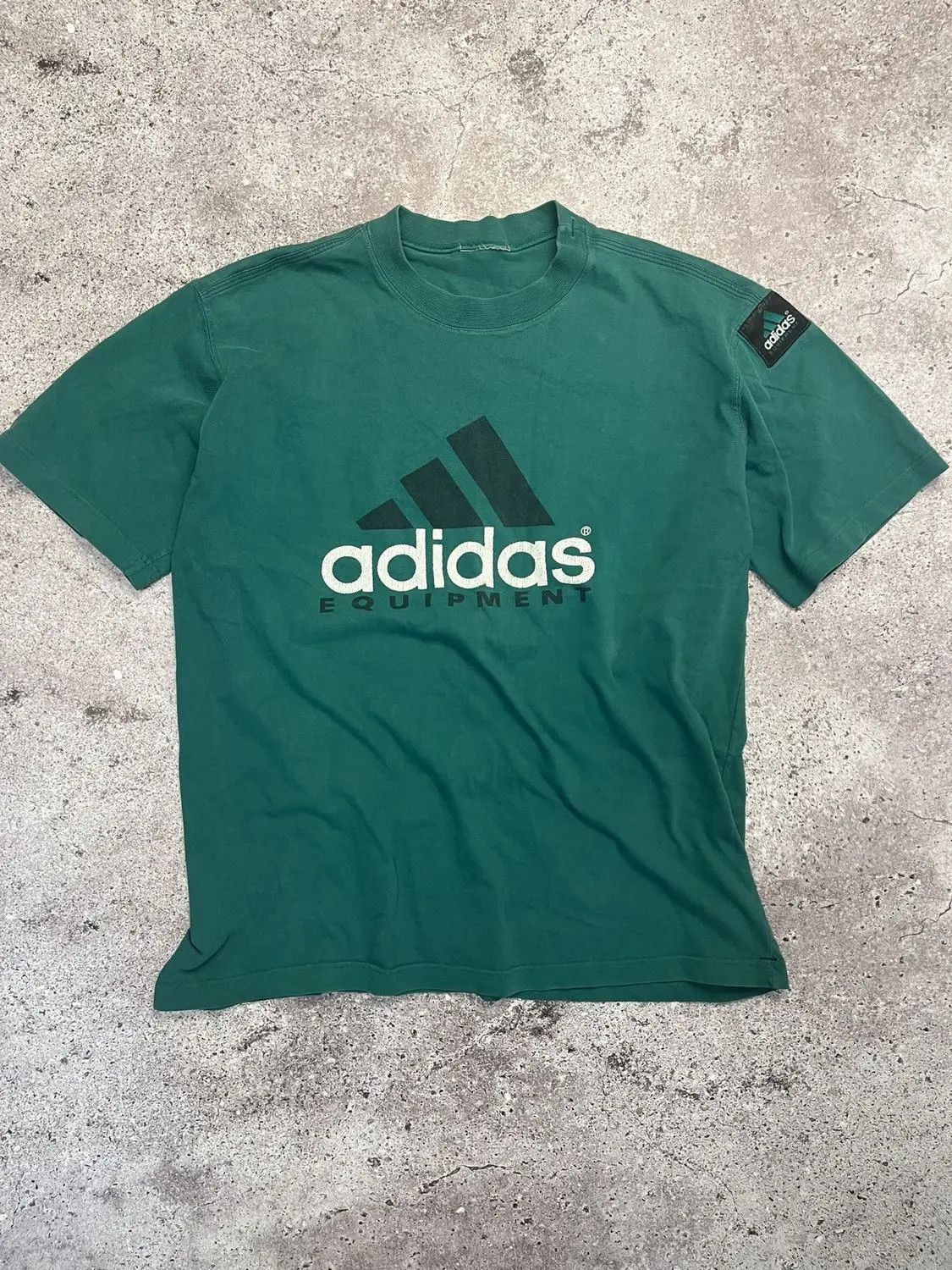 Adidas Adidas Equipment Vintage T-Shirt Size US L / EU 52-54 / 3 - 1 Thumbnail