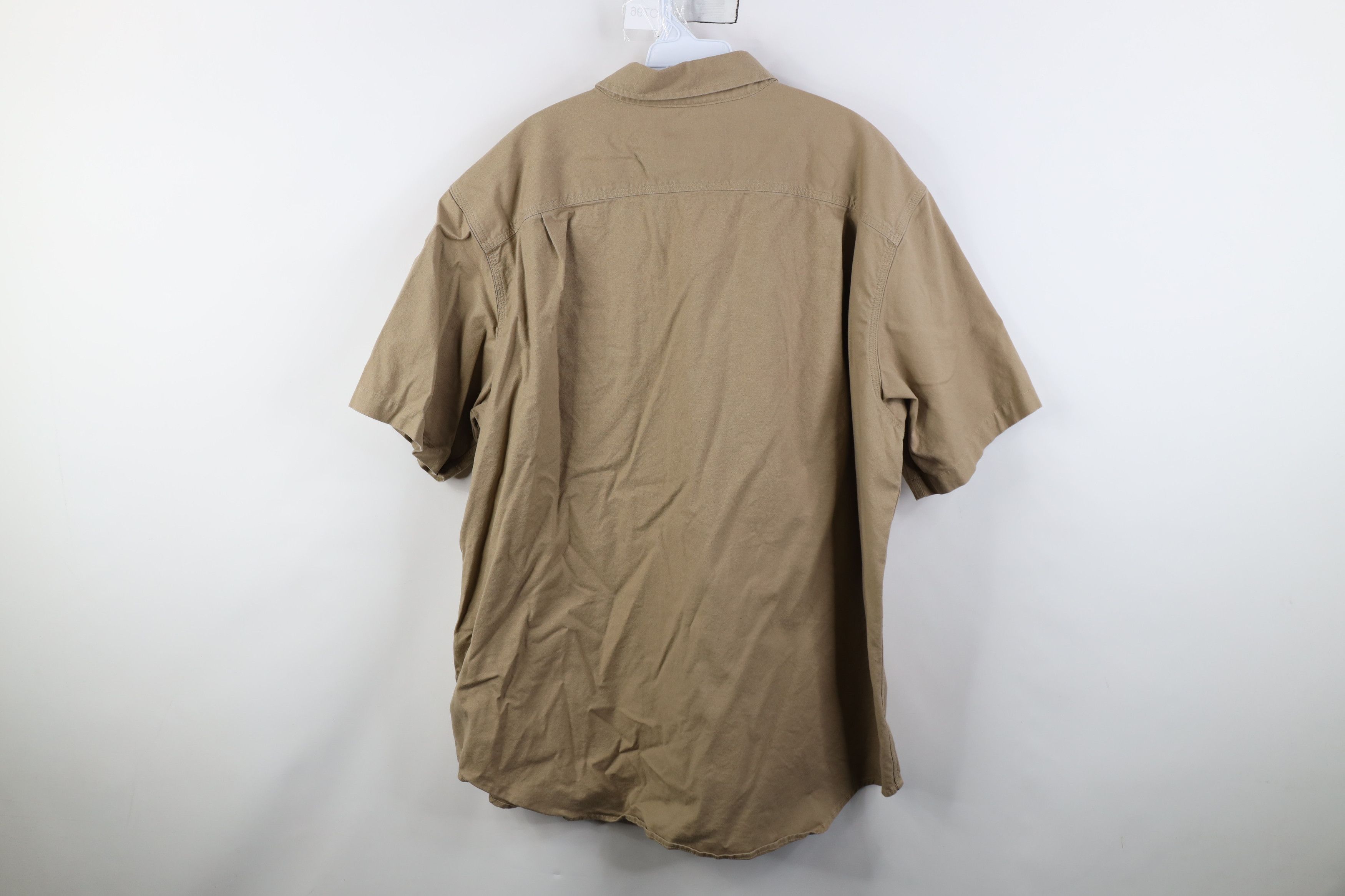 Carhartt Vintage Y2K Carhartt Heavyweight Short Sleeve Button Shirt Size US XXL / EU 58 / 5 - 10 Thumbnail