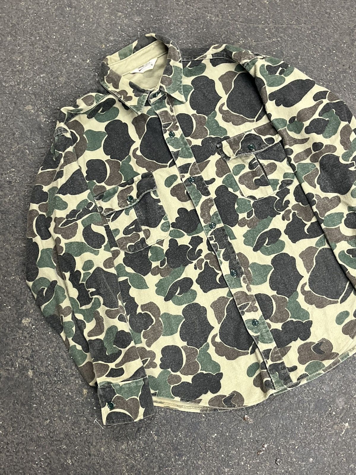 Cabelas × Vintage Duck Camo vintage Cabelas flannel hunting 90s hype fall Size US XL / EU 56 / 4 - 2 Thumbnail