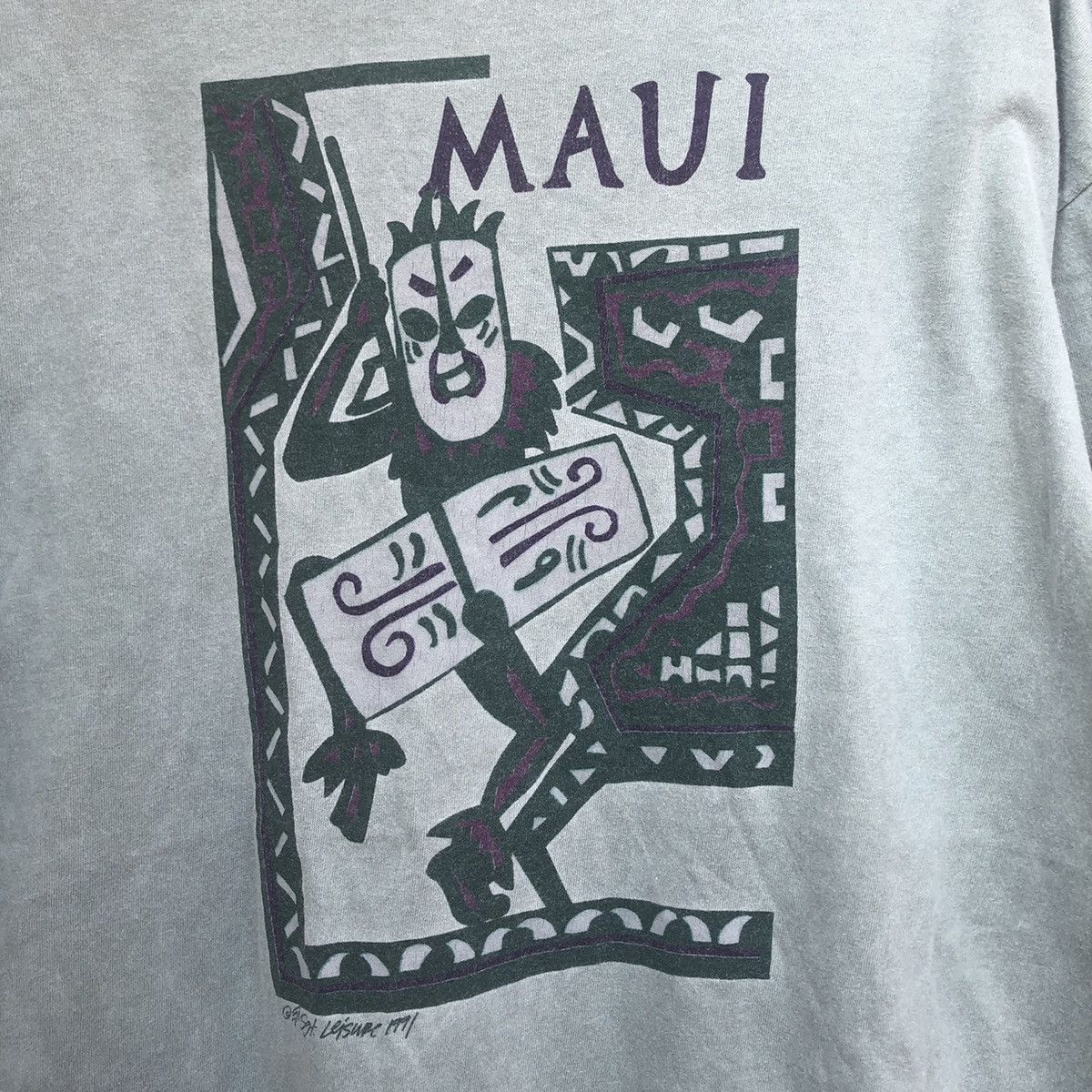 Vintage 1991 Hawaii Single Stich Shirt Size US XL / EU 56 / 4 - 5 Thumbnail