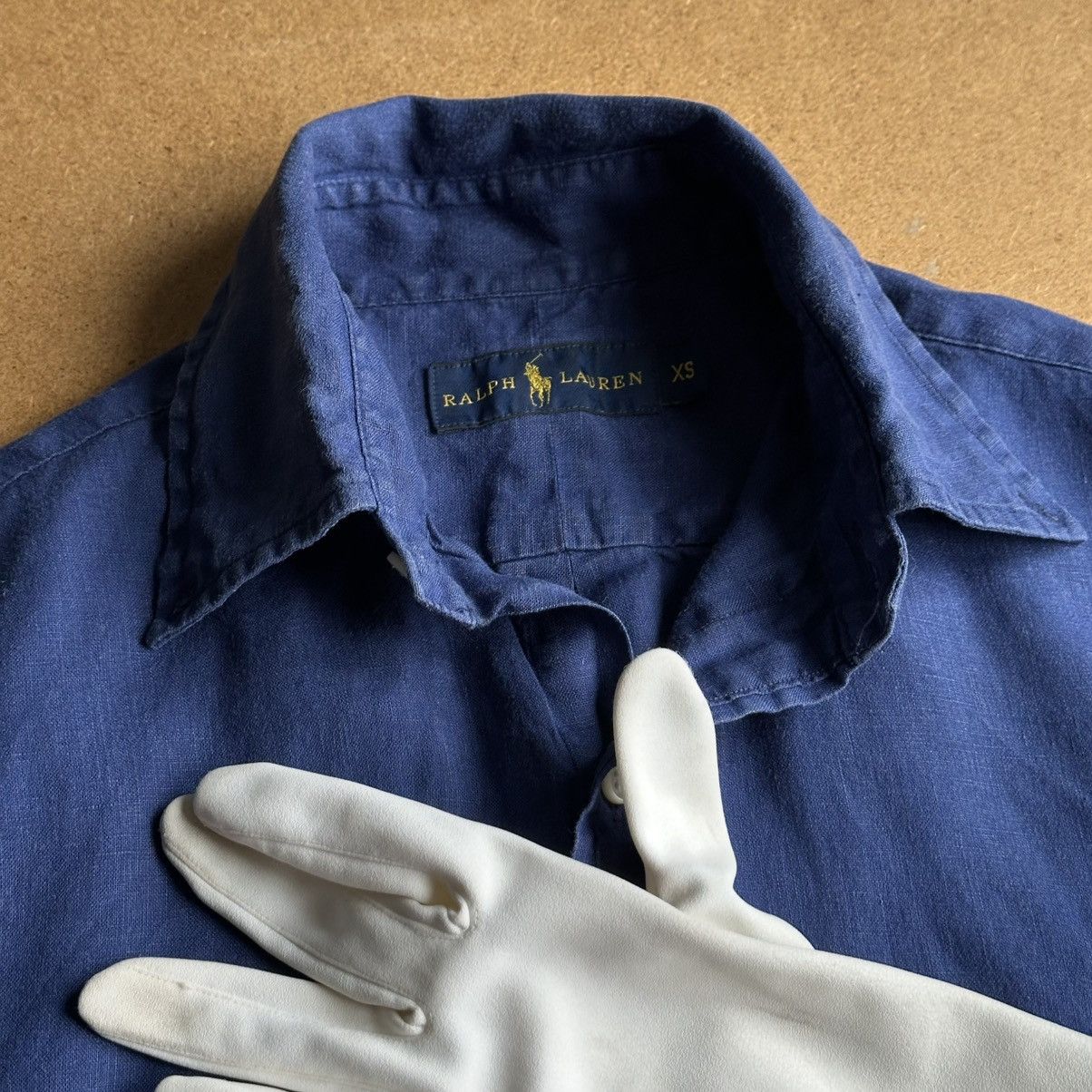 Polo Ralph Lauren Polo Ralph Lauren Linen Shirt Size US XS / EU 42 / 0 - 4 Thumbnail