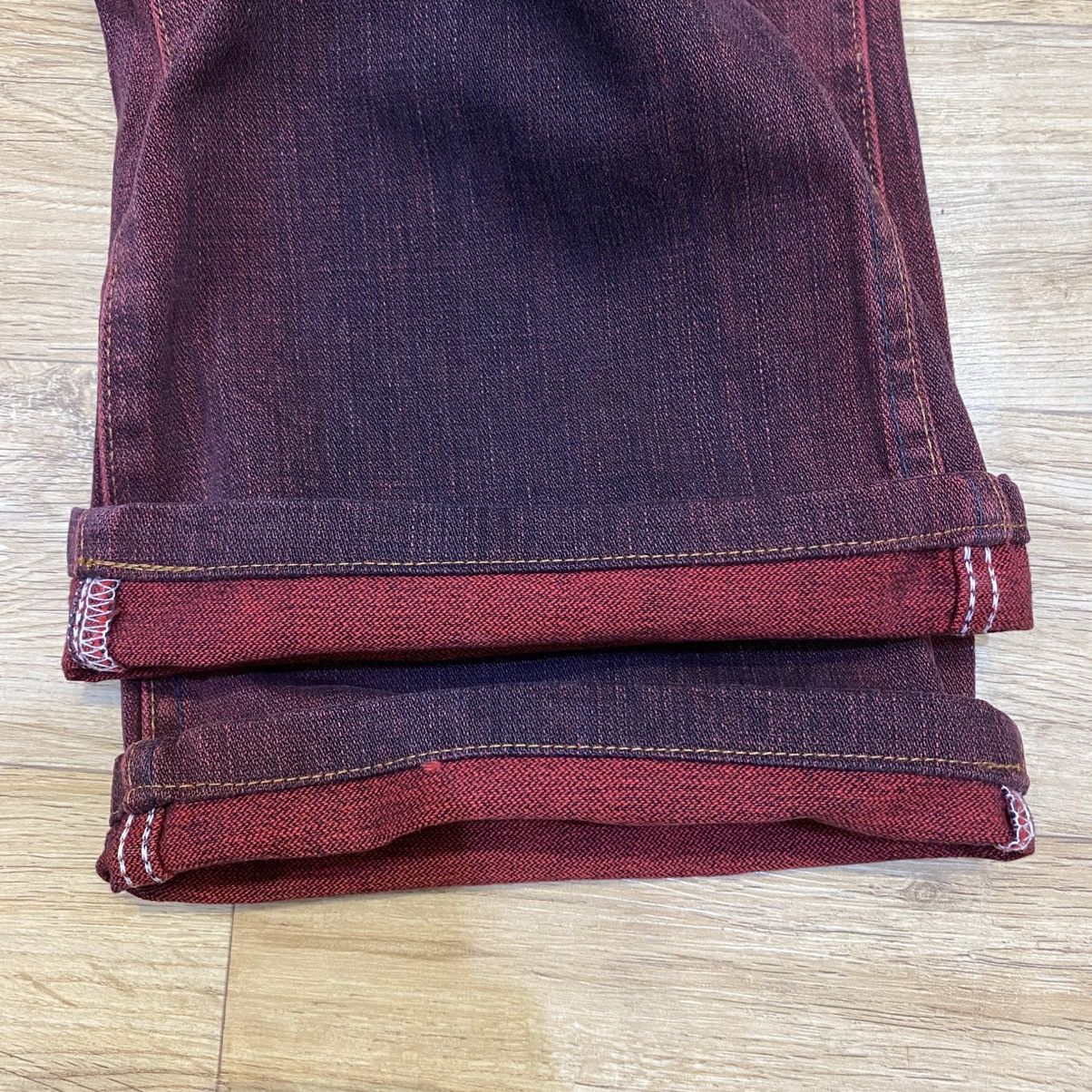 Wrangler 2000s Vintage Wrangler Purpel Flared Denim Pants Size US 30 / EU 46 - 10 Thumbnail