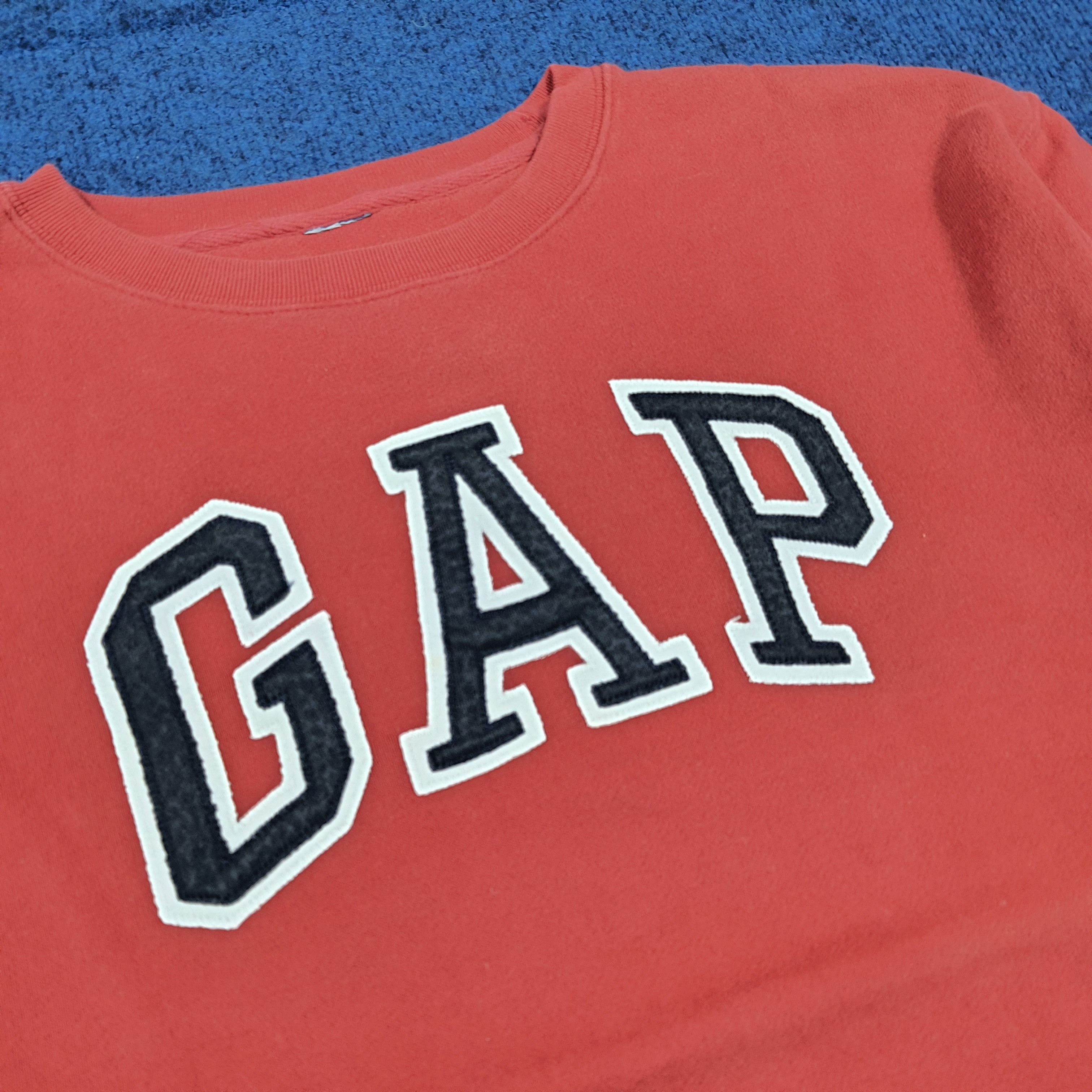 Gap Vintage GAP Spell Out Sweatshirt C288N17 Size US M / EU 48-50 / 2 - 2 Thumbnail