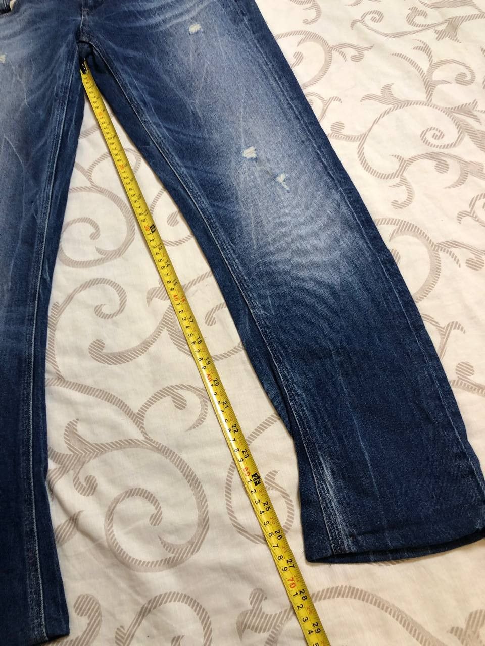 G-Star G-Star RAW Men's Dark Tapered Denim distressed Jeans Size US 31 - 12 Thumbnail