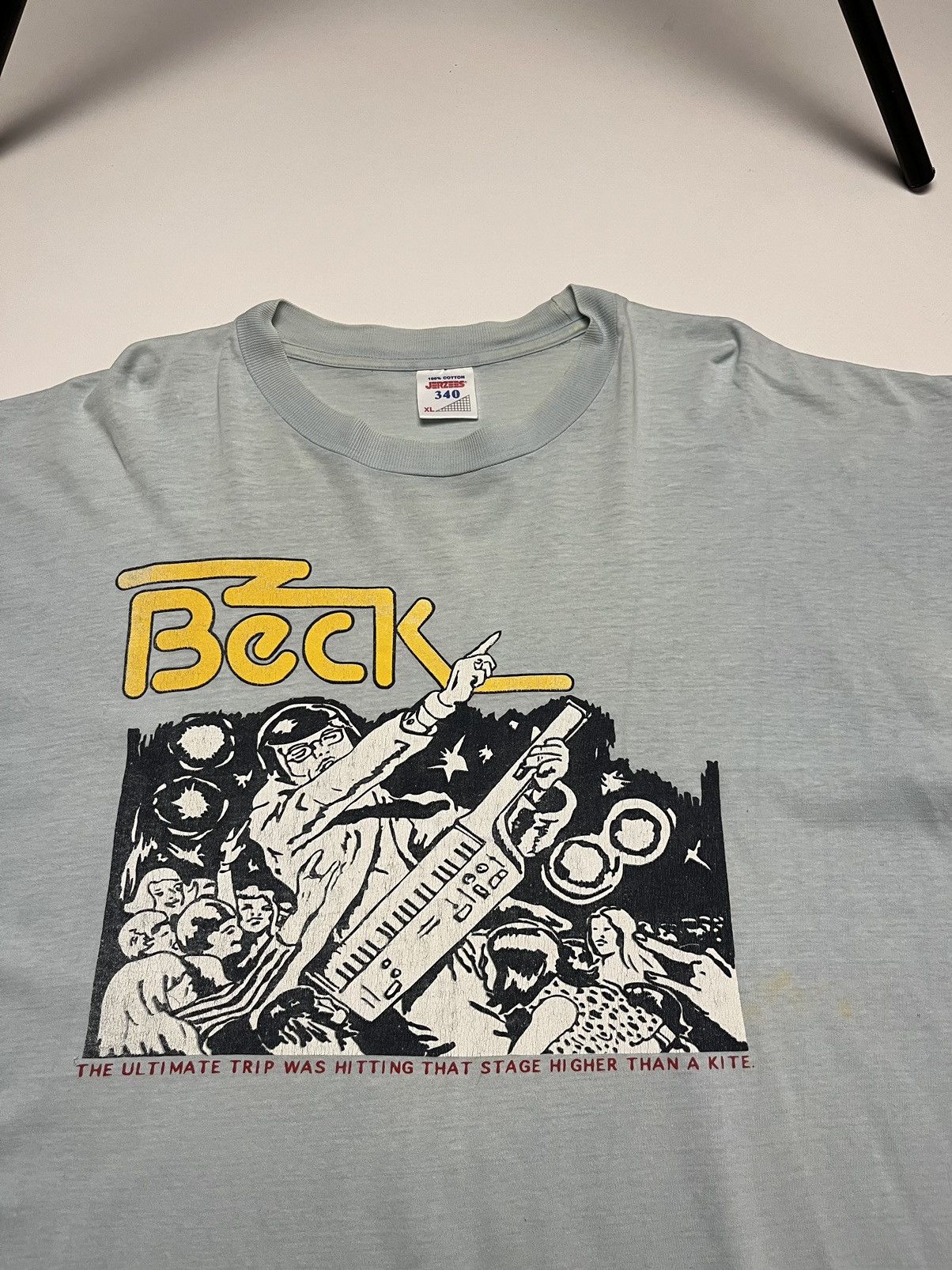 Band Tees Vintage 90’s Beck The Ultimate Trip single stitch band tee Size US XL / EU 56 / 4 - 5 Thumbnail