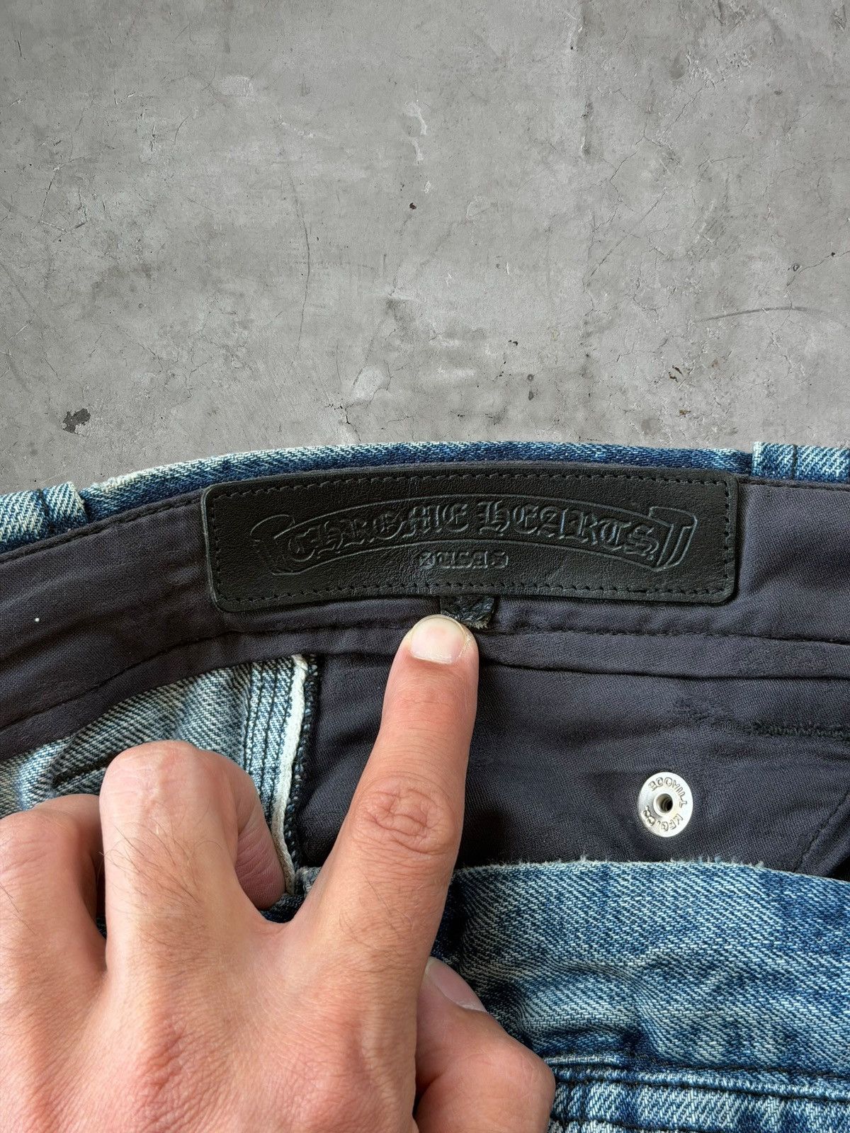 Chrome Hearts Chrome Hearts Turbo Diesel Carpenter Denims Size US 34 / EU 50 - 9 Thumbnail