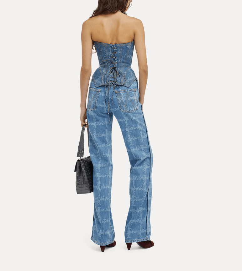 Vivienne Westwood BNWT SS25 VIVIENNE WESTWOOD RAY 5 POCKET JEANS 28 Size 28" / US 6 / IT 42 - 12 Thumbnail