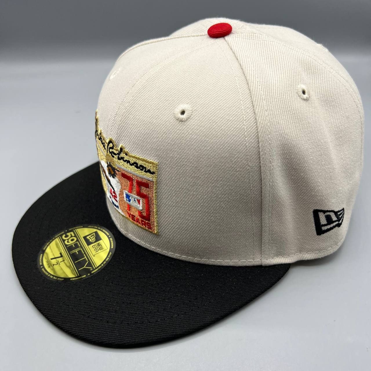 New Era Jackie Robinson #42 Dodgers Hat Men 7 1/2 MLB Fitted Cap Size ONE SIZE - 6 Thumbnail