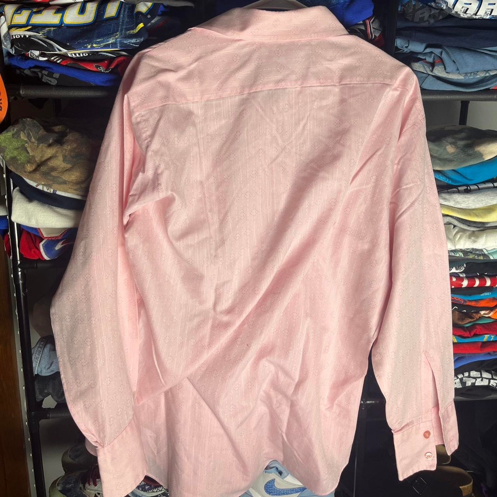Polo Ralph Lauren Vintage pink button up long sleeve shirt Size US XL / EU 56 / 4 - 3 Thumbnail