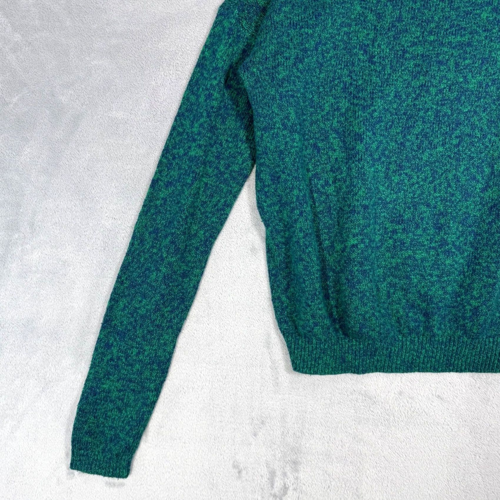 Abercrombie & Fitch VINTAGE Abercrombie Fitch Green Speckled Crewneck Sweater Womens Size S Size S / US 4 / IT 40 - 5 Thumbnail