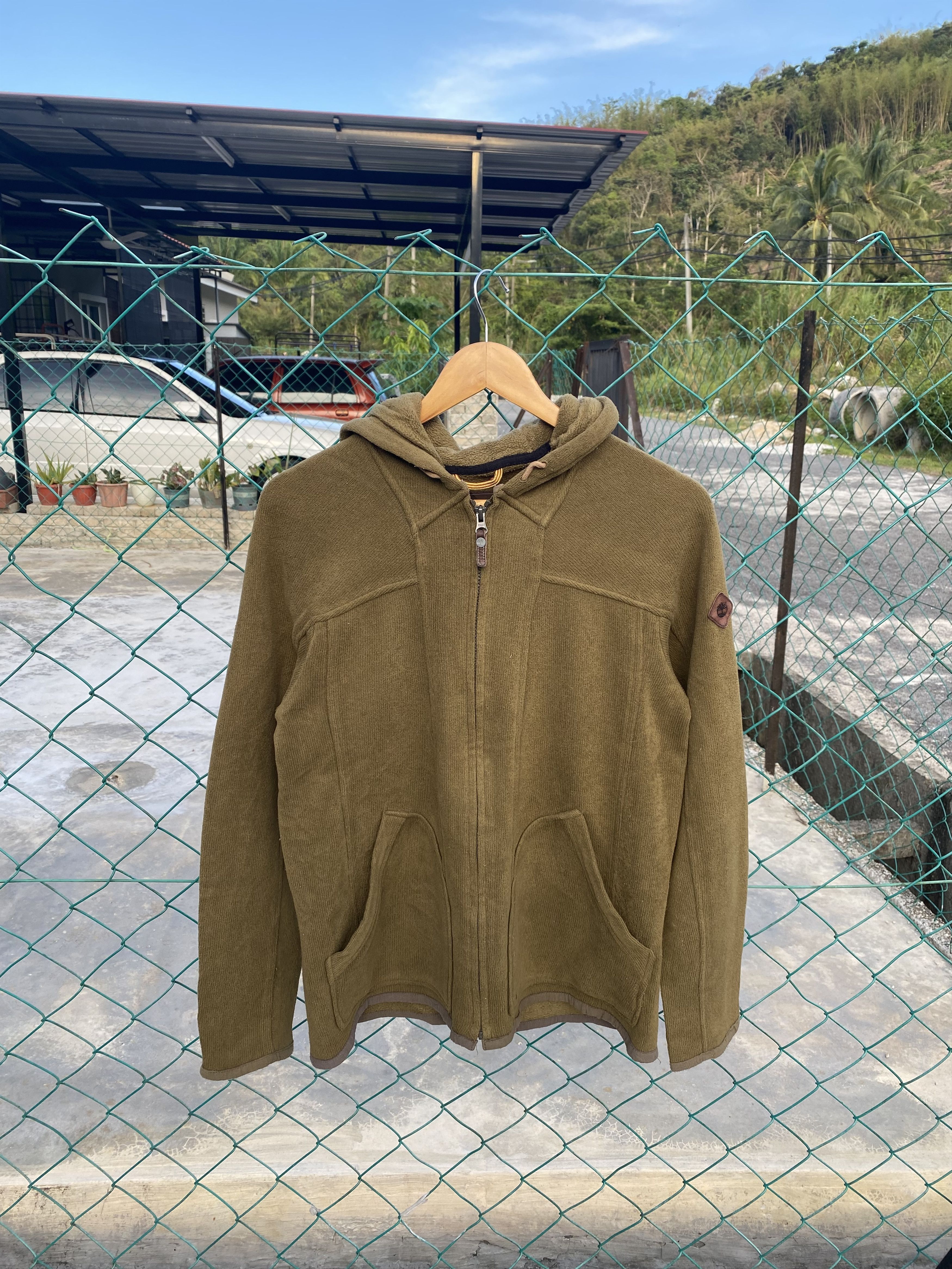 Timberland × Vintage Timberland zip up hoodies Size S / US 4 / IT 40 - 1 Thumbnail