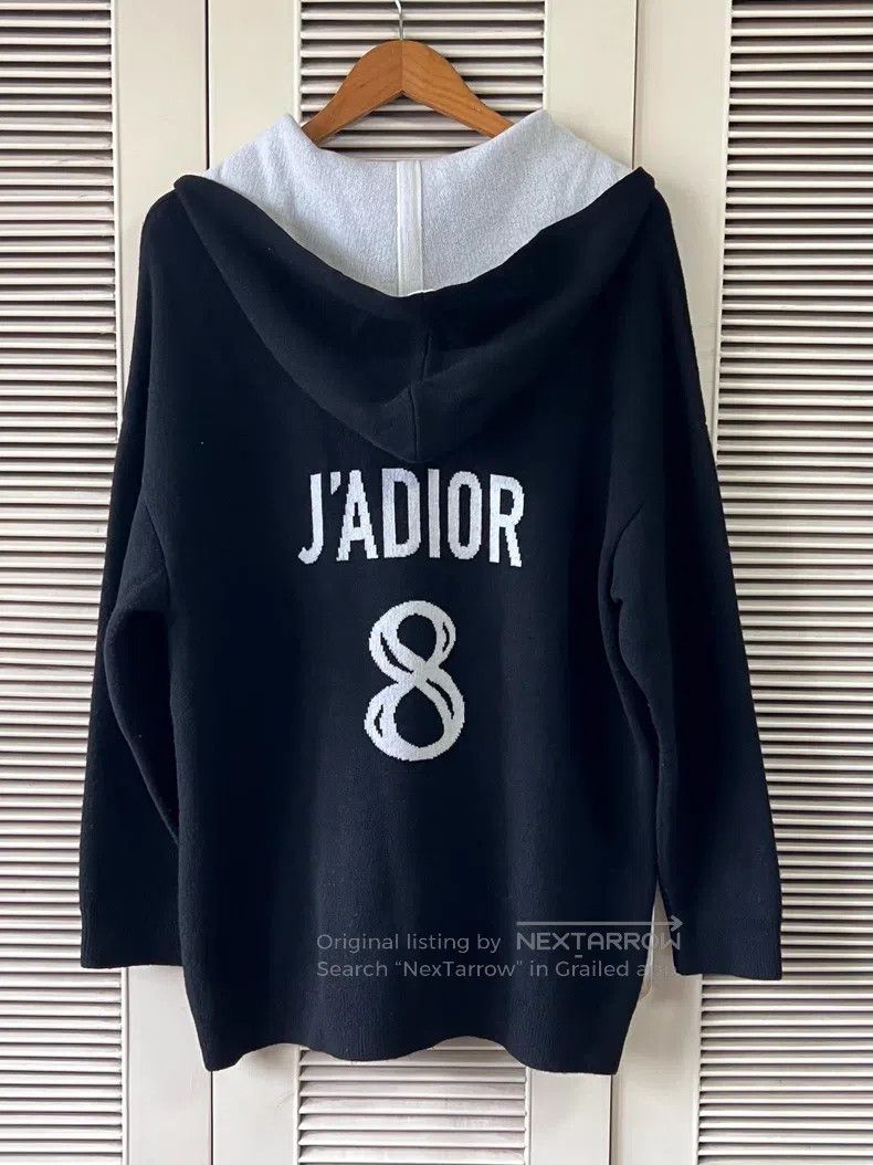Dior Dior Hooded knitted long sleeves Size M / US 6-8 / IT 42-44 - 1 Thumbnail