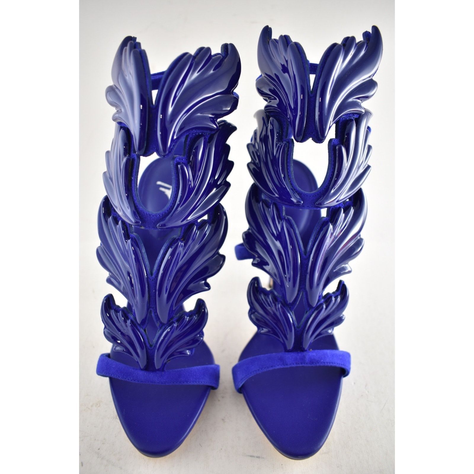 Giuseppe Zanotti Giuseppe Zanotti Cruel Summer Blue Wing Strap Sandal 35 Size US 5 / IT 35 - 5 Thumbnail