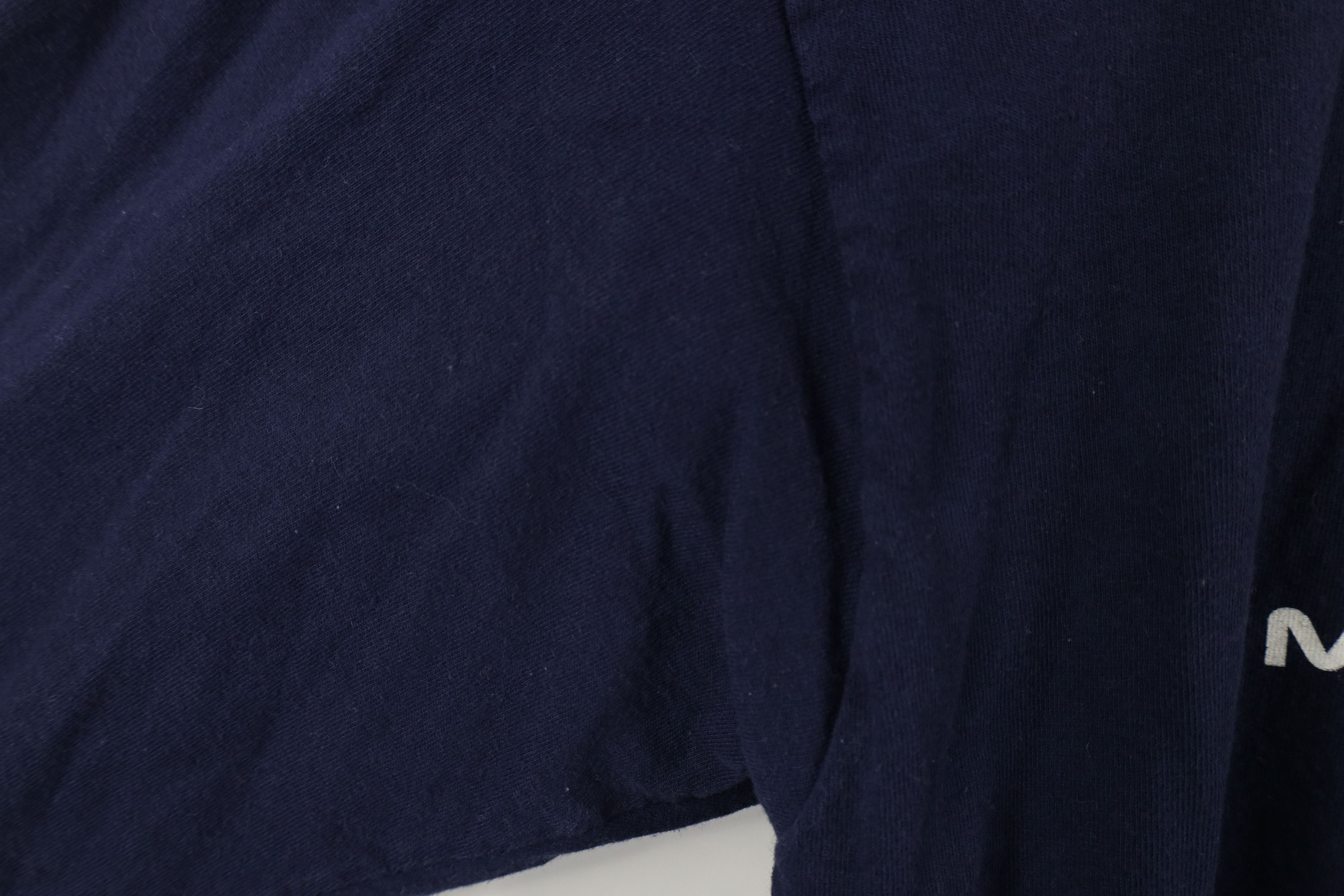 Majestic × Vintage Vintage 90s Majestic Football Long Sleeve T-Shirt Blue USA Size US XL / EU 56 / 4 - 9 Thumbnail