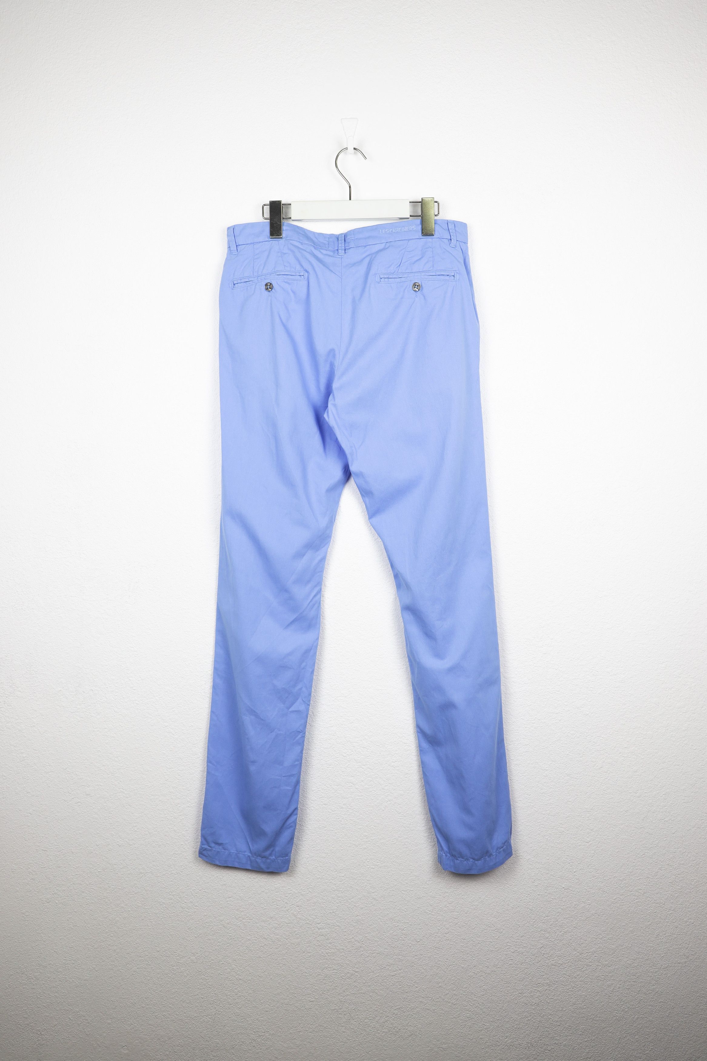 Designer × Life's a Beach × Vilebrequin Les Canebiers Blue Chino Tartane Pants Trousers Size US 31 - 7 Thumbnail