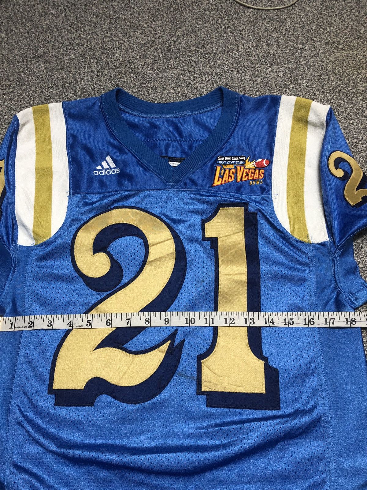 Adidas × Vintage Vintage Y2K Adidas Jebius Brown Game Used UCLA Bruins Jersey Size US XS / EU 42 / 0 - 21 Thumbnail