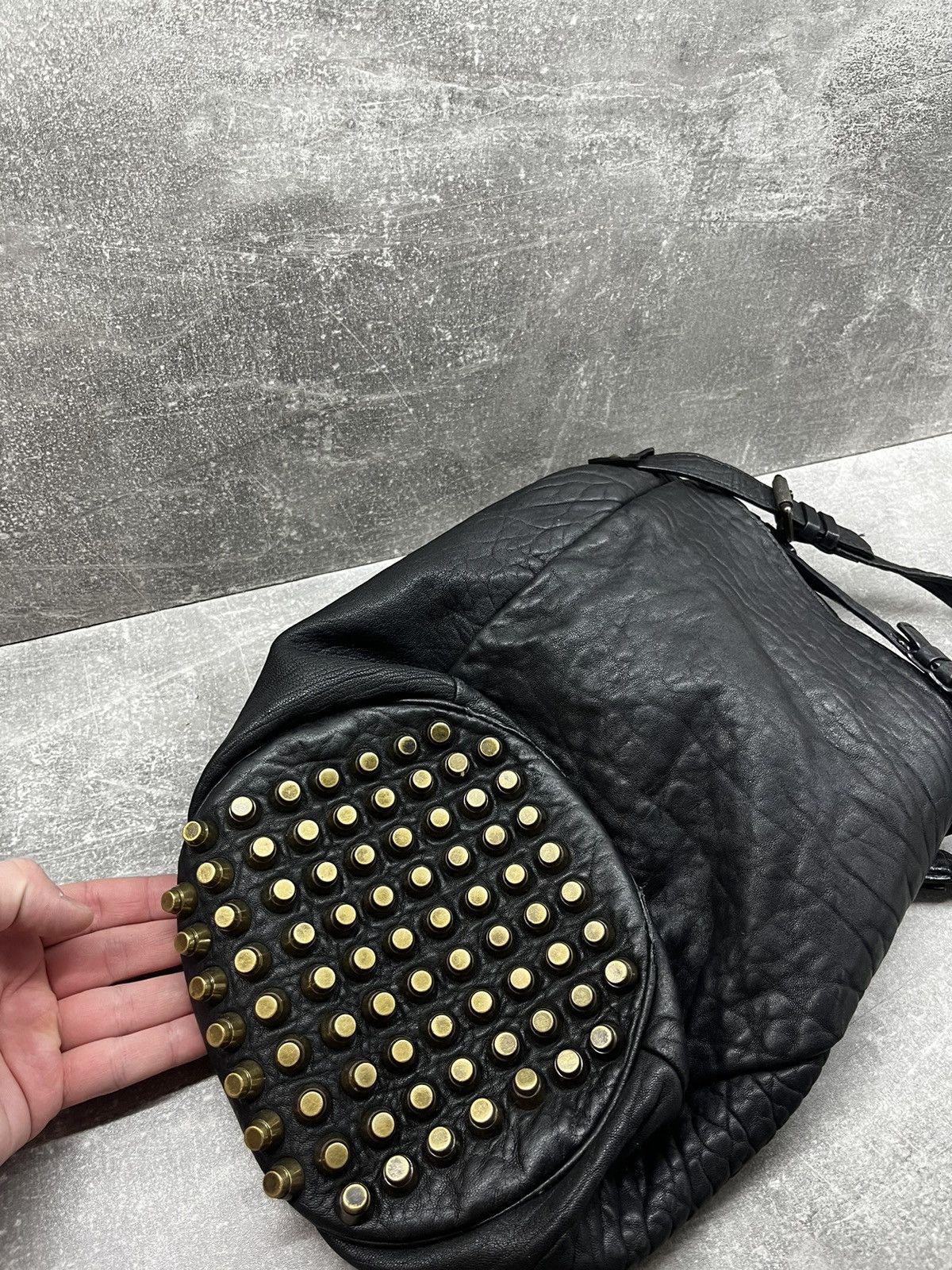Alexander Wang × Japanese Brand × Leather alexander wang leather avant gard bag Size ONE SIZE - 18 Thumbnail