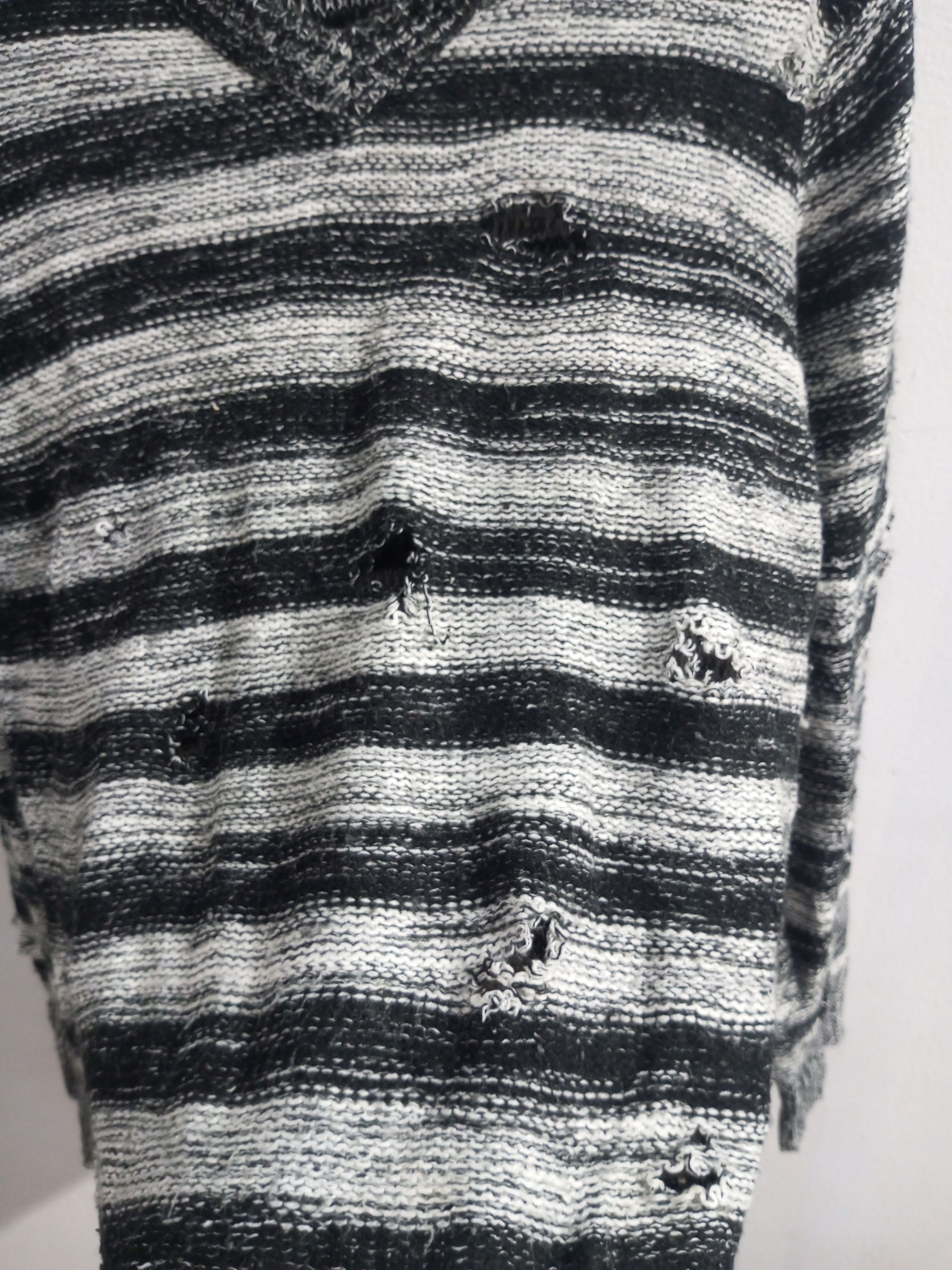Other Vintage spinash striped distressed knitwear Size US L / EU 52-54 / 3 - 16 Thumbnail