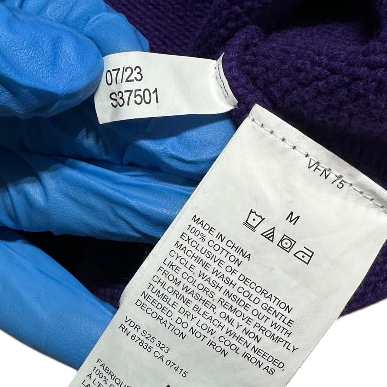 Nautica × Vintage Nautica Knitted Sweater Flag Intarsia Purple Size US M / EU 48-50 / 2 - 5 Thumbnail